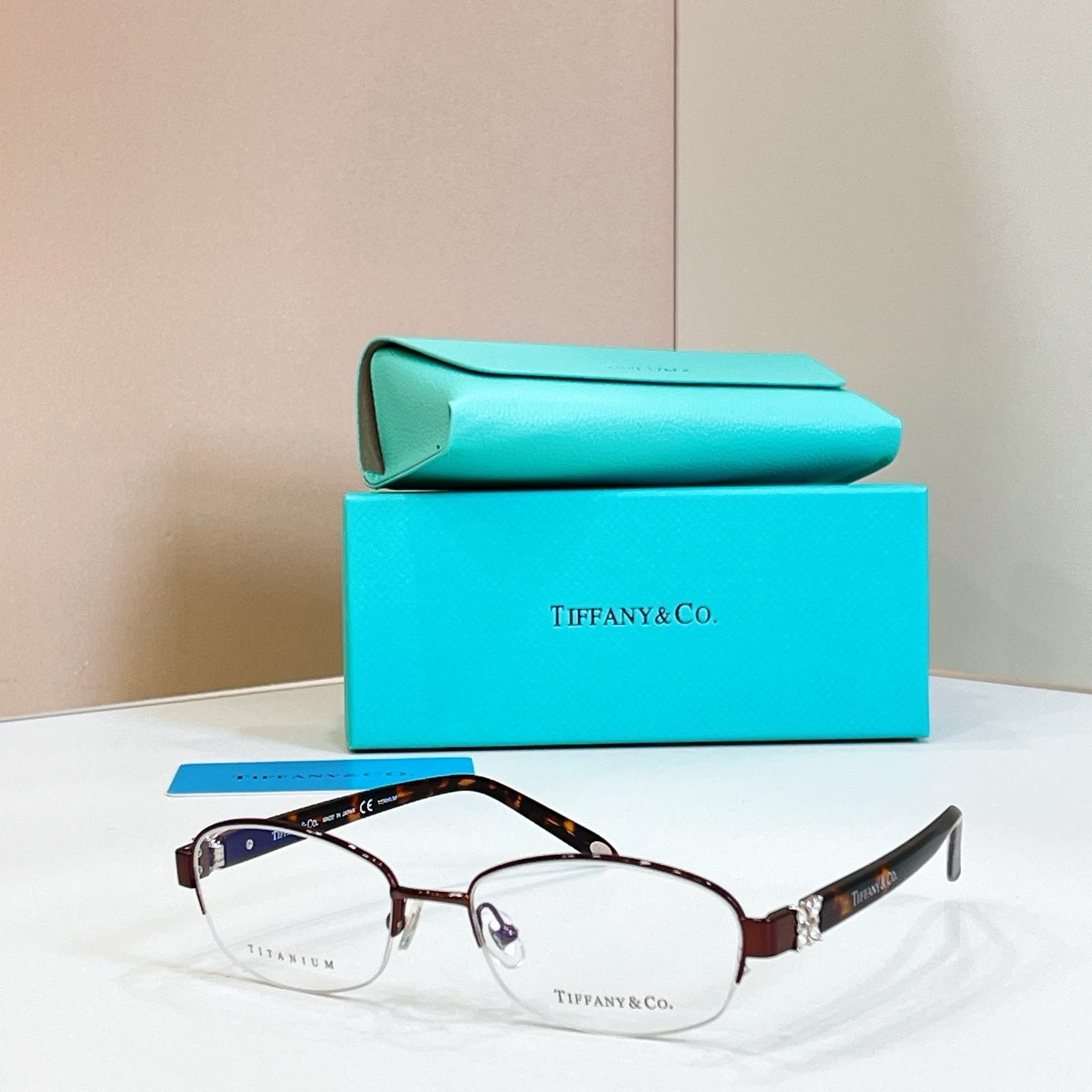 Tiffany & Co. TIFFANY&Co. MODEL：TF 1104TD SIZE：53口17-135 钛～～