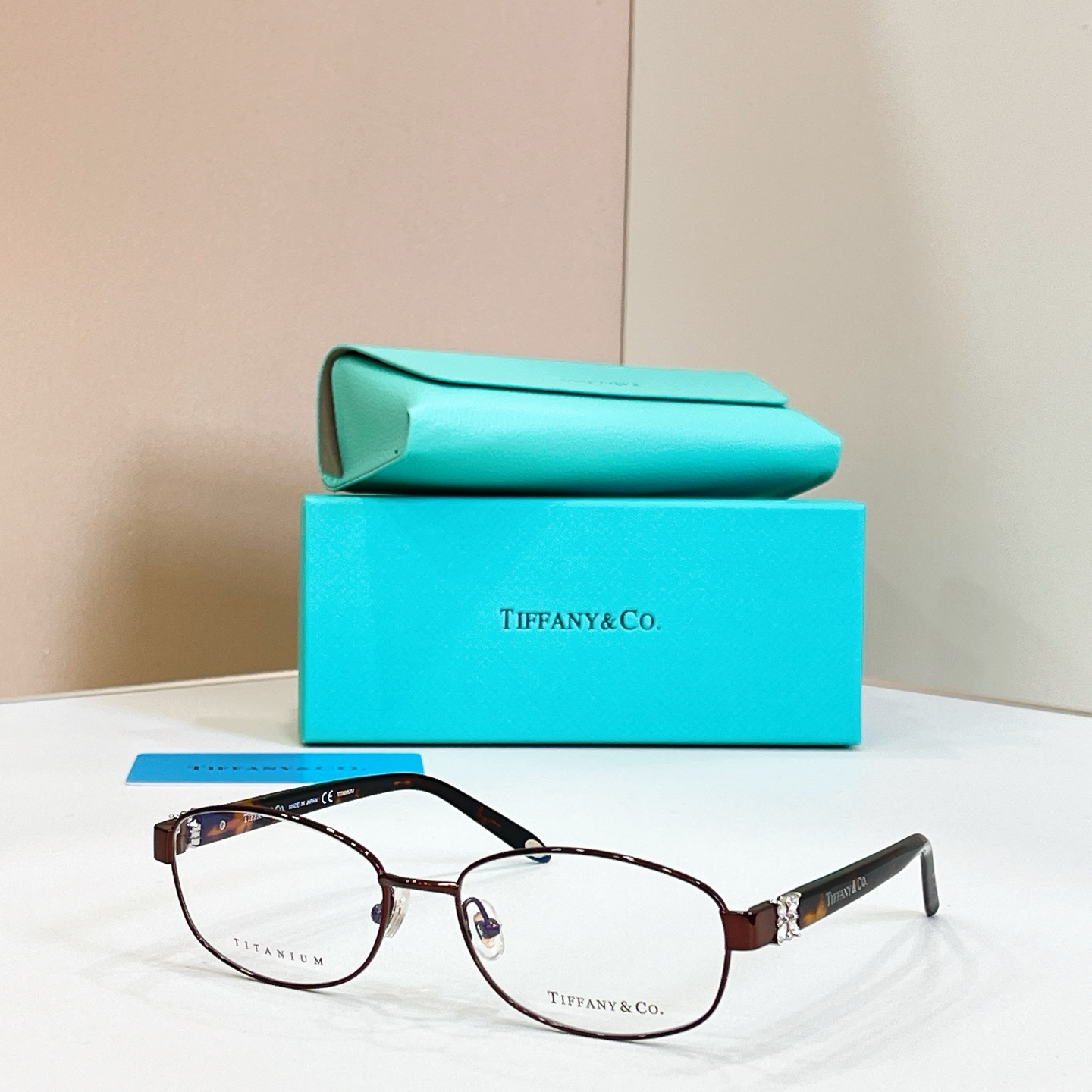 Tiffany & Co. TIFFANY&Co. MODEL：TF 1105TD SIZE：53口17-135 钛～～