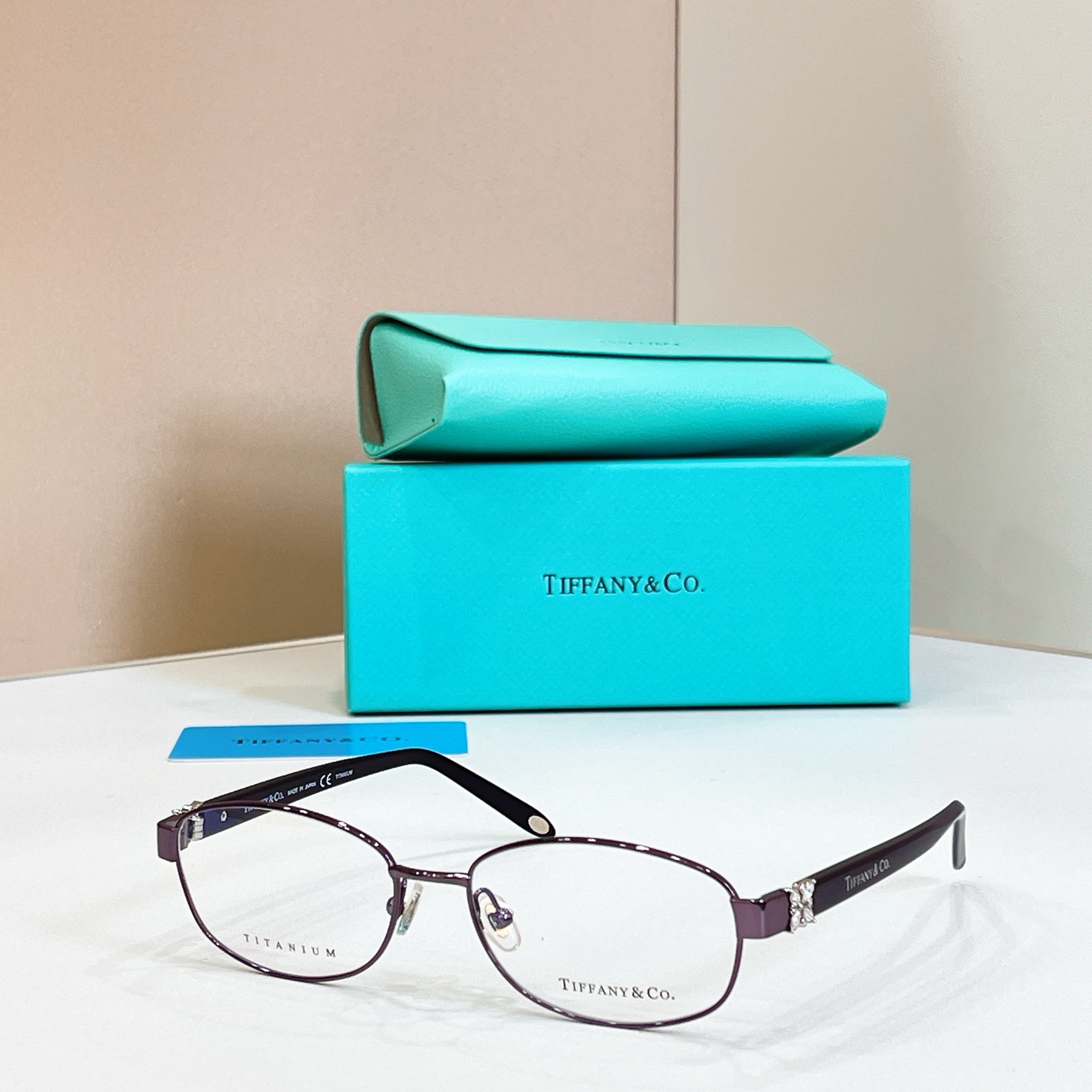 Tiffany & Co. TIFFANY&Co. MODEL：TF 1105TD SIZE：53口17-135 钛～～