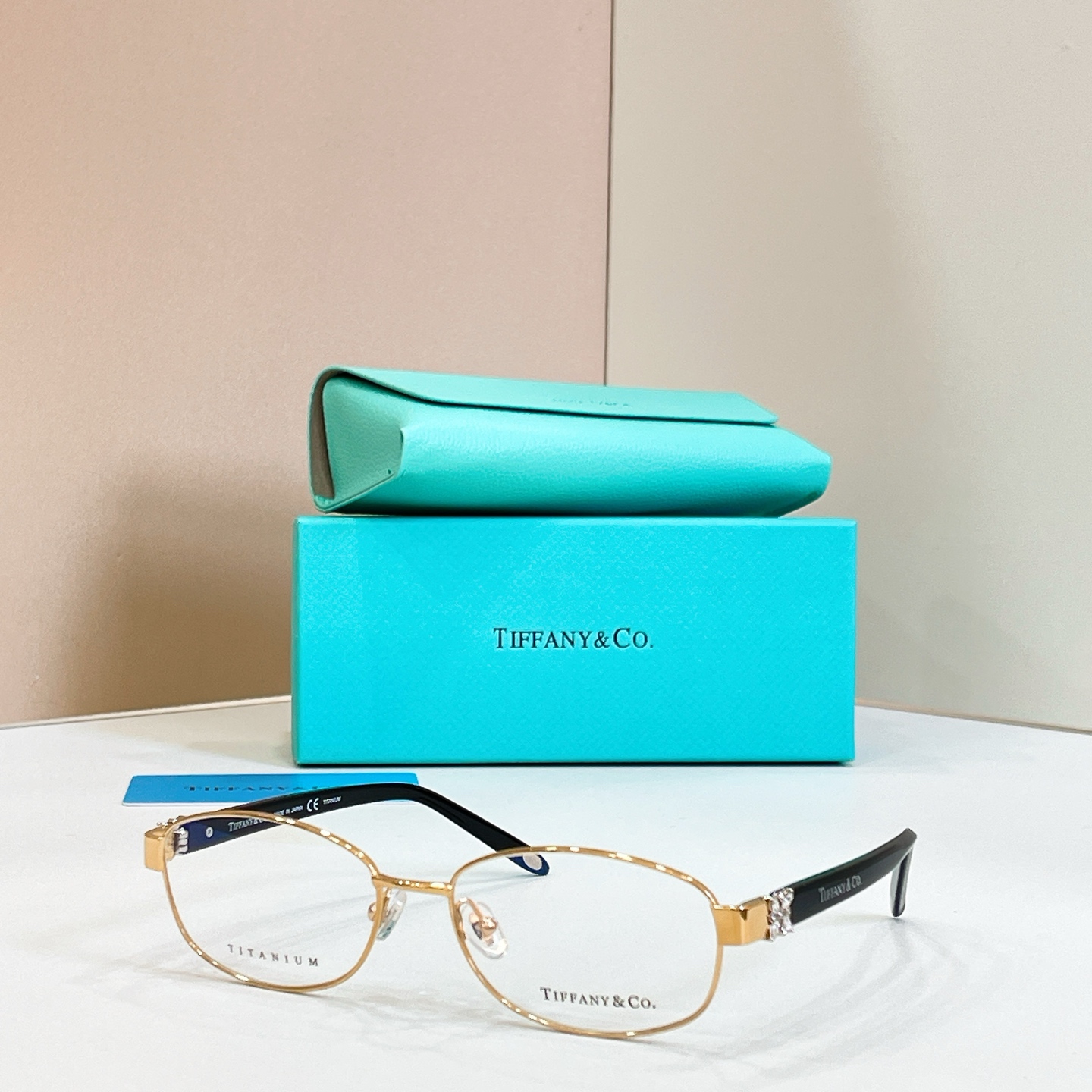 Tiffany & Co. TIFFANY&Co. MODEL：TF 1105TD SIZE：53口17-135 钛～～