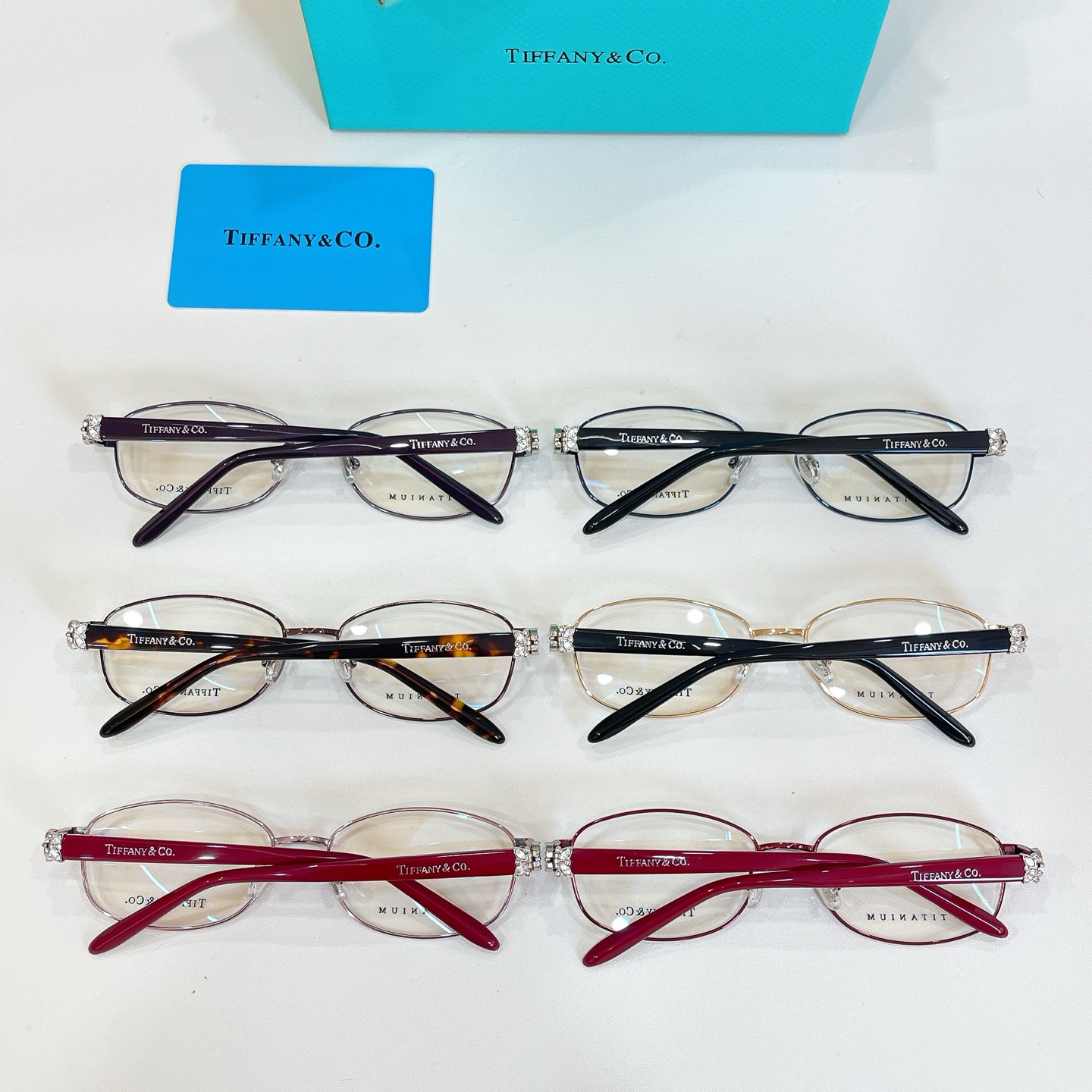 TIFFANY&Co.✨✨✨MODEL：TF 1105TD ✨✨✨ SIZE：53口17-135✨✨✨钛