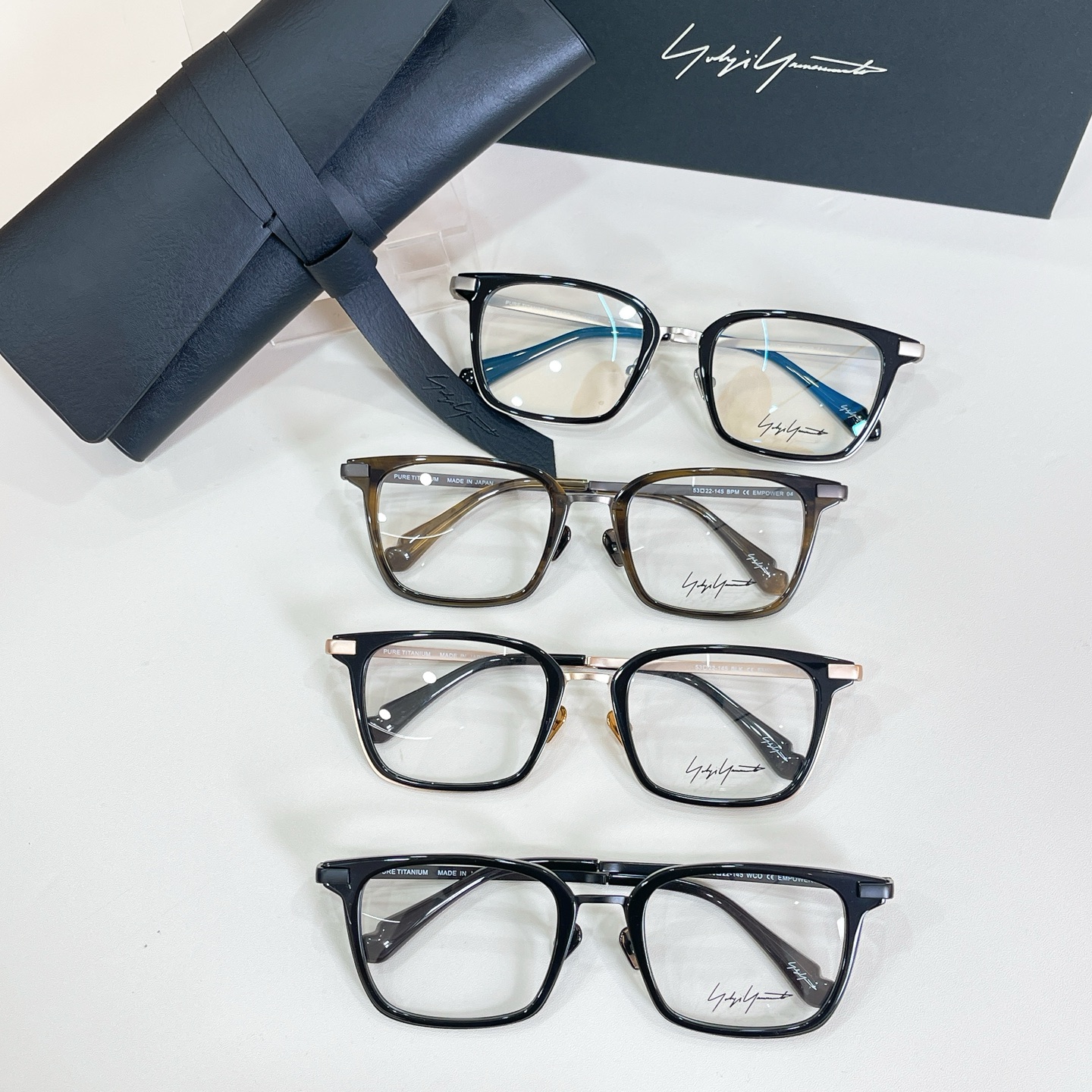 Unknown Yohji Yamamoto 山本耀司 MODEL:EM 04 SIZE:53口22-145 高版本～～钛～～