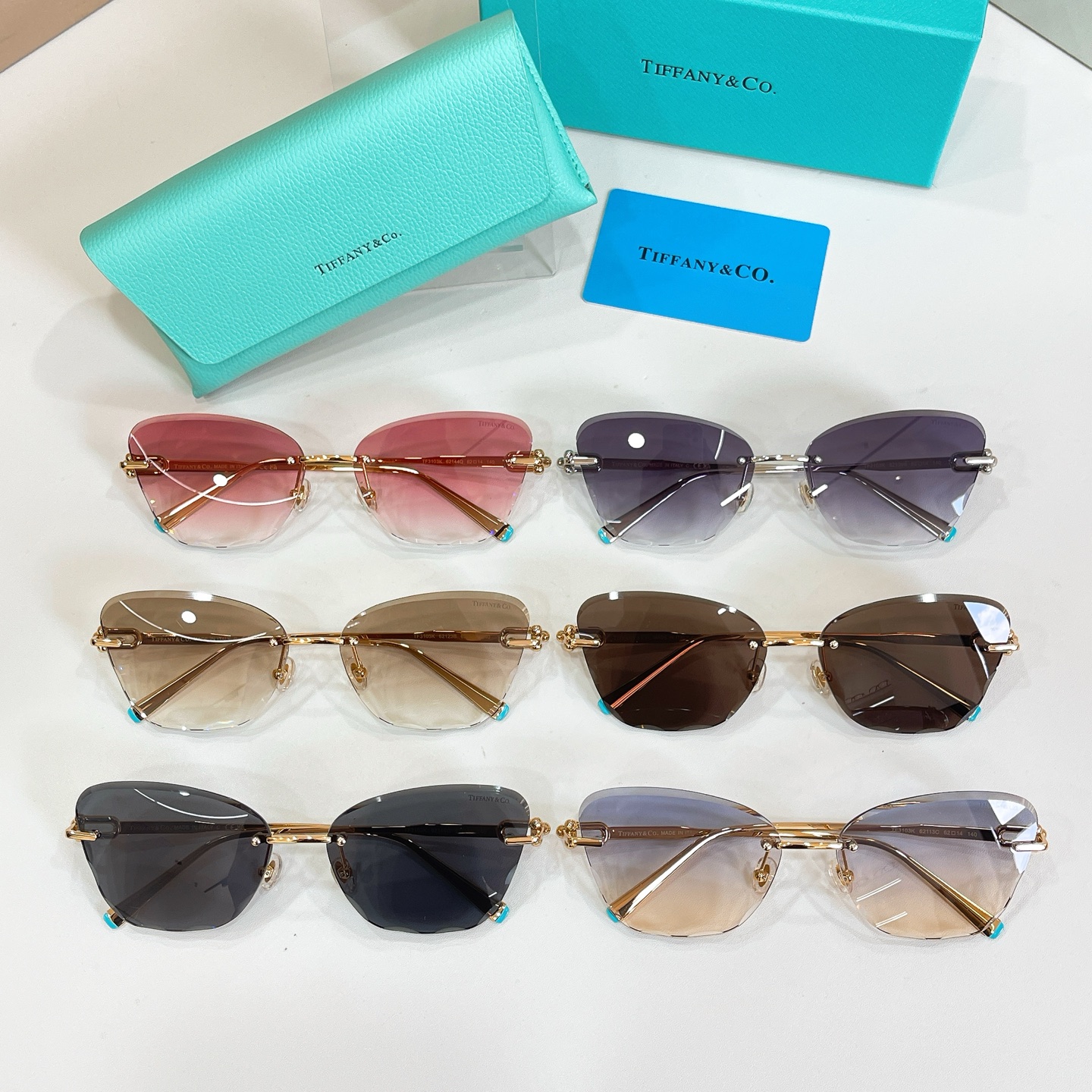 Tiffany & Co. TIFFANY&Co. MODEL：TF3103SK SIZE：62口14-140