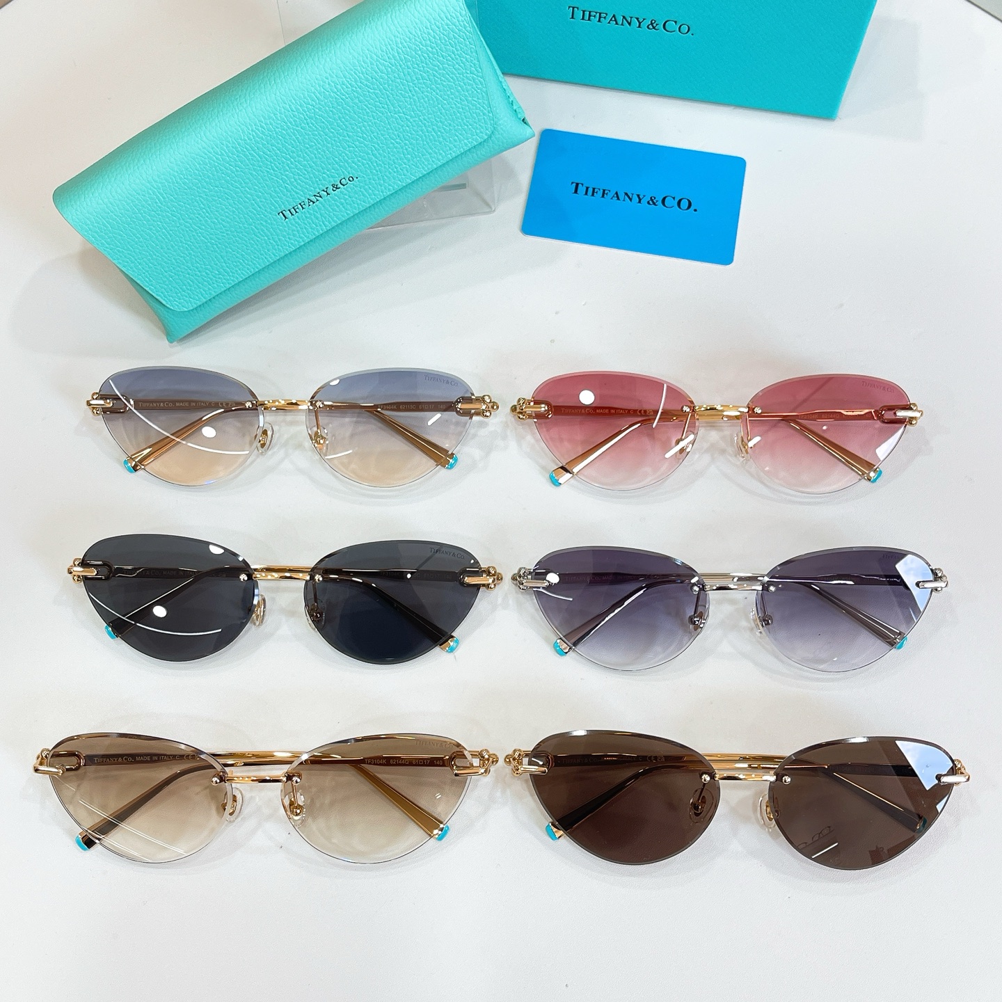Tiffany & Co. 13015043TIFFANY&Co. MODEL：TF3104K SIZE：61口17-140