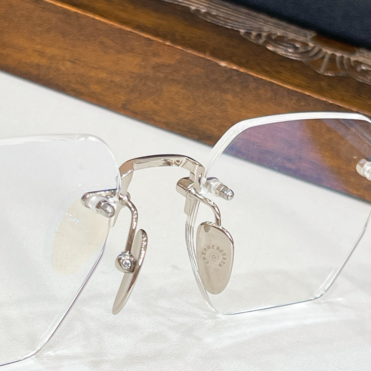 Chrome Hearts CHROME HEART* MODEL：HOLE SHOT SIZE：52口21-148 高版本～～925银～～