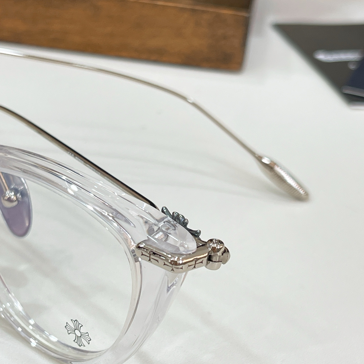 Chrome Hearts CHROME HEART* MODEL：NEW LOVER SIZE：52口19-145 高版本～～925银～～