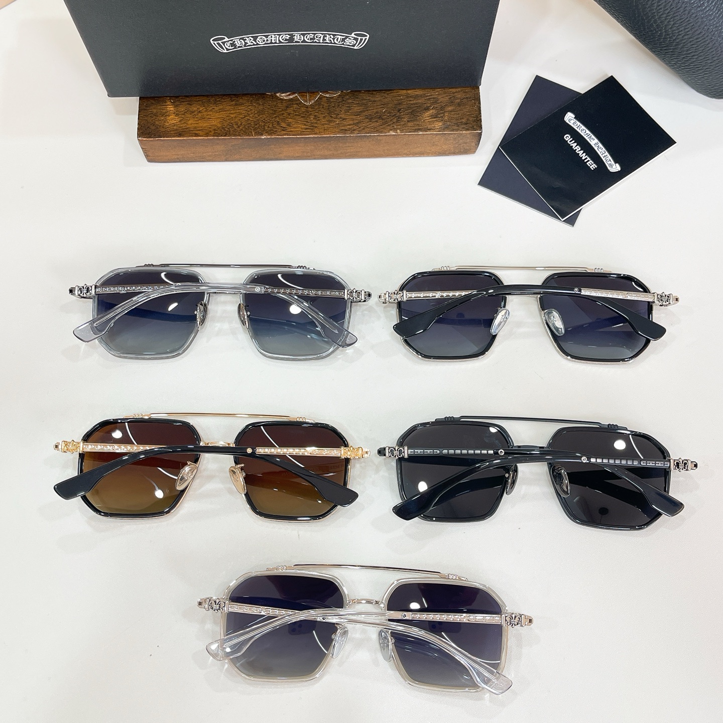 Chrome Hearts CHROME HEART* MODEL：CH8153 SIZE：55口19-147 钛～～