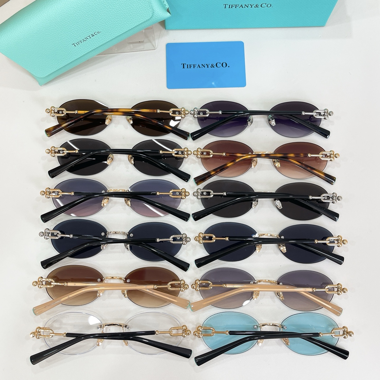 Tiffany & Co. TIFFANY&Co. MODEL：TF3104D SIZE：58口18-140
