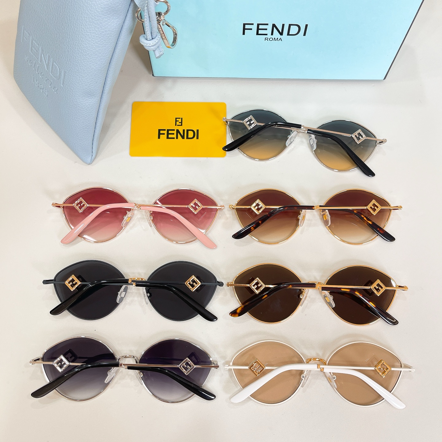 FENDI✨✨✨MODEL：FE40217U✨✨ SIZE：55口17-145✨✨✨