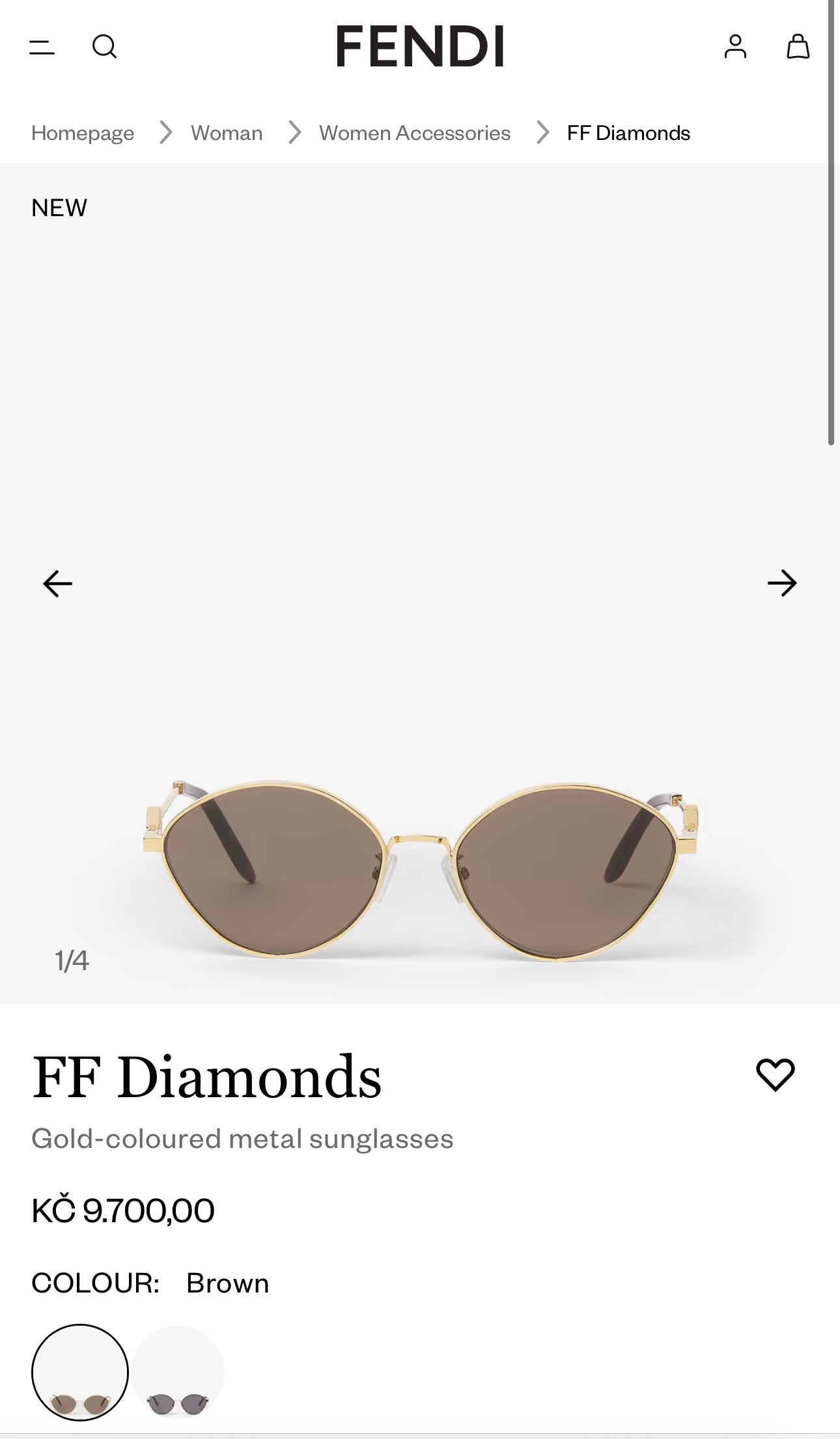 FENDI✨✨✨MODEL：FE40217U✨✨ SIZE：55口17-145✨✨✨