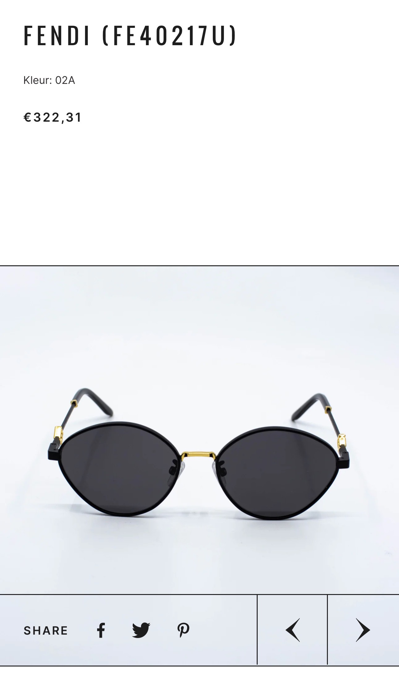 FENDI✨✨✨MODEL：FE40217U✨✨ SIZE：55口17-145✨✨✨
