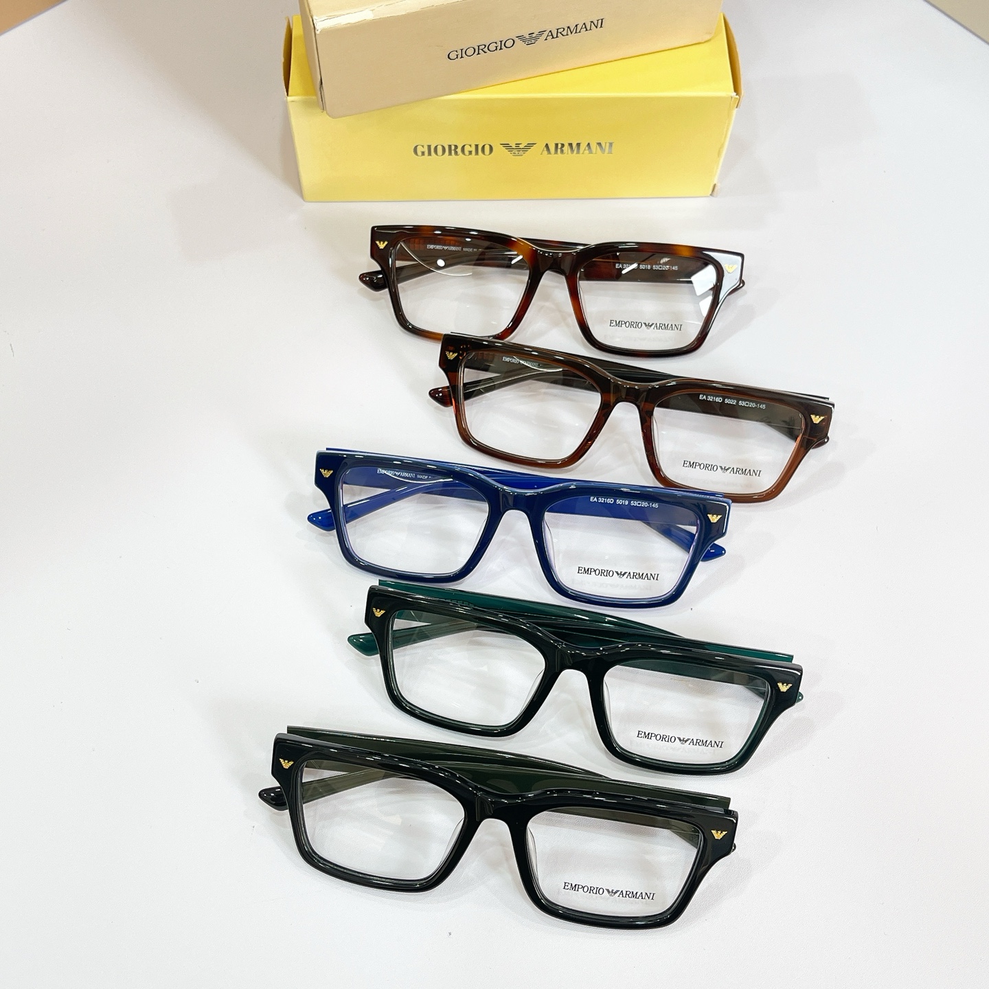 EMPORIO ARMAN*💫💫💫MODEL：EA 3216D💫💫💫SIZE：53口20-145💫💫💫
