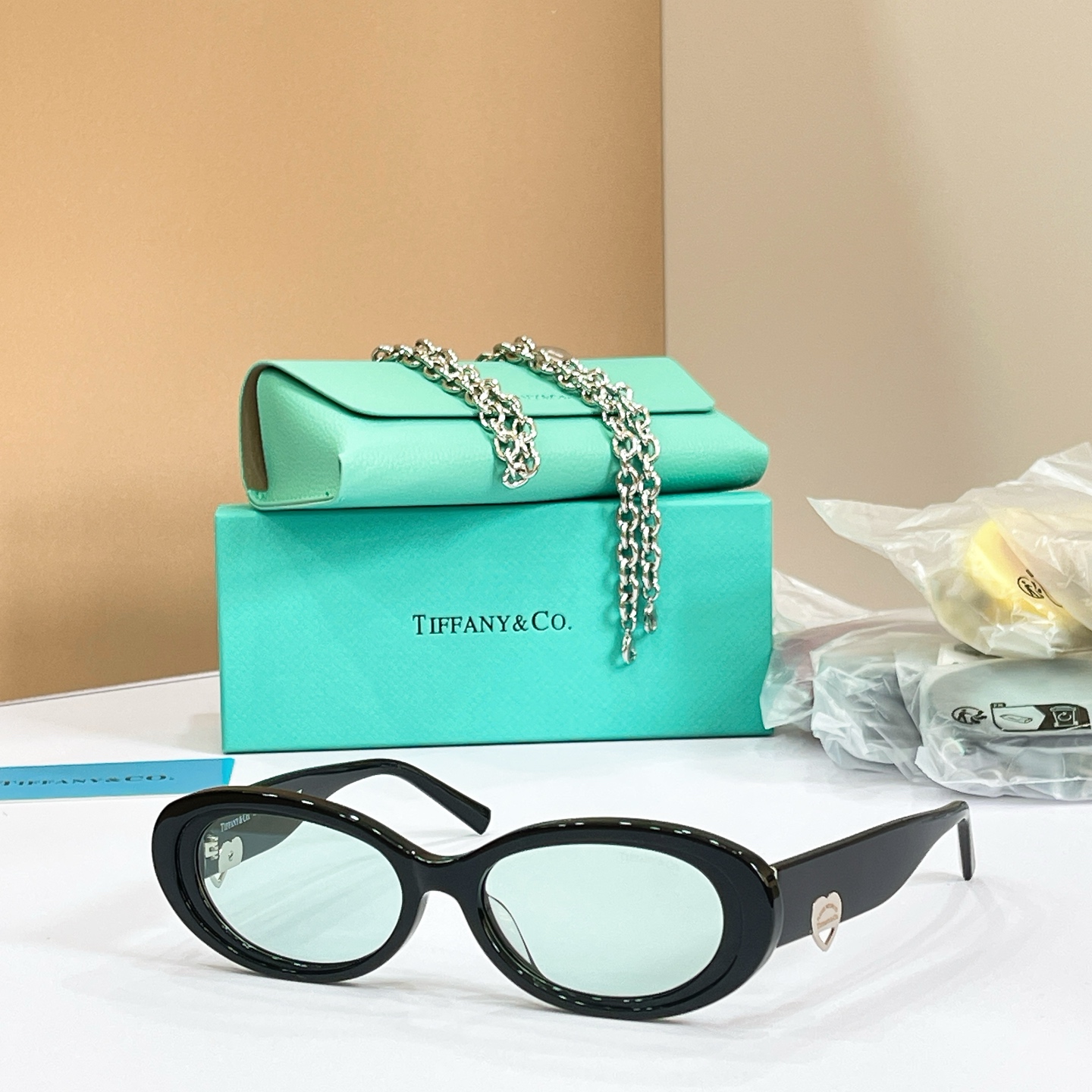 TIFFANY&Co.✨✨✨MODEL：TF4221 ✨✨✨ SIZE：54口17-145✨✨✨配送链子