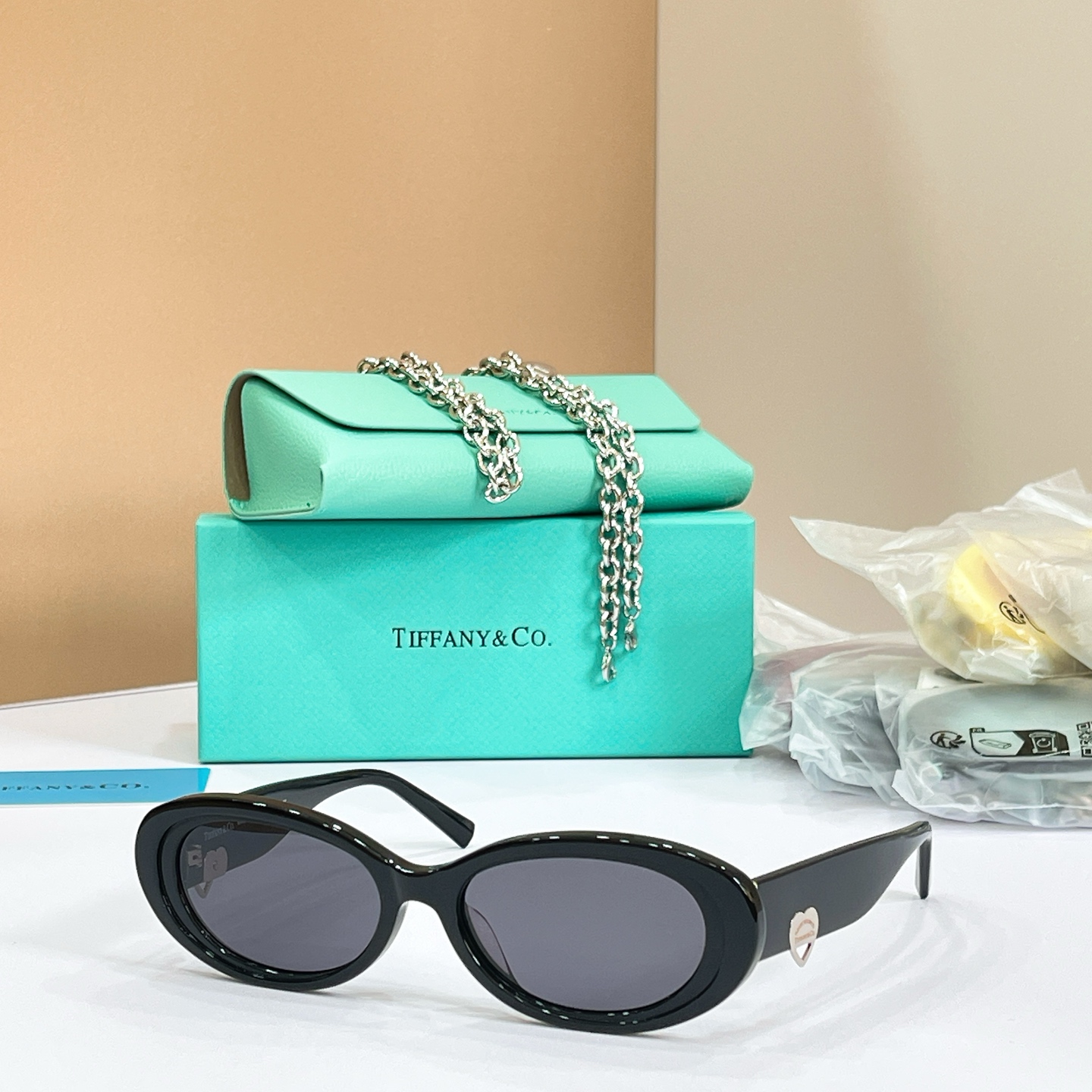 TIFFANY&Co.✨✨✨MODEL：TF4221 ✨✨✨ SIZE：54口17-145✨✨✨配送链子