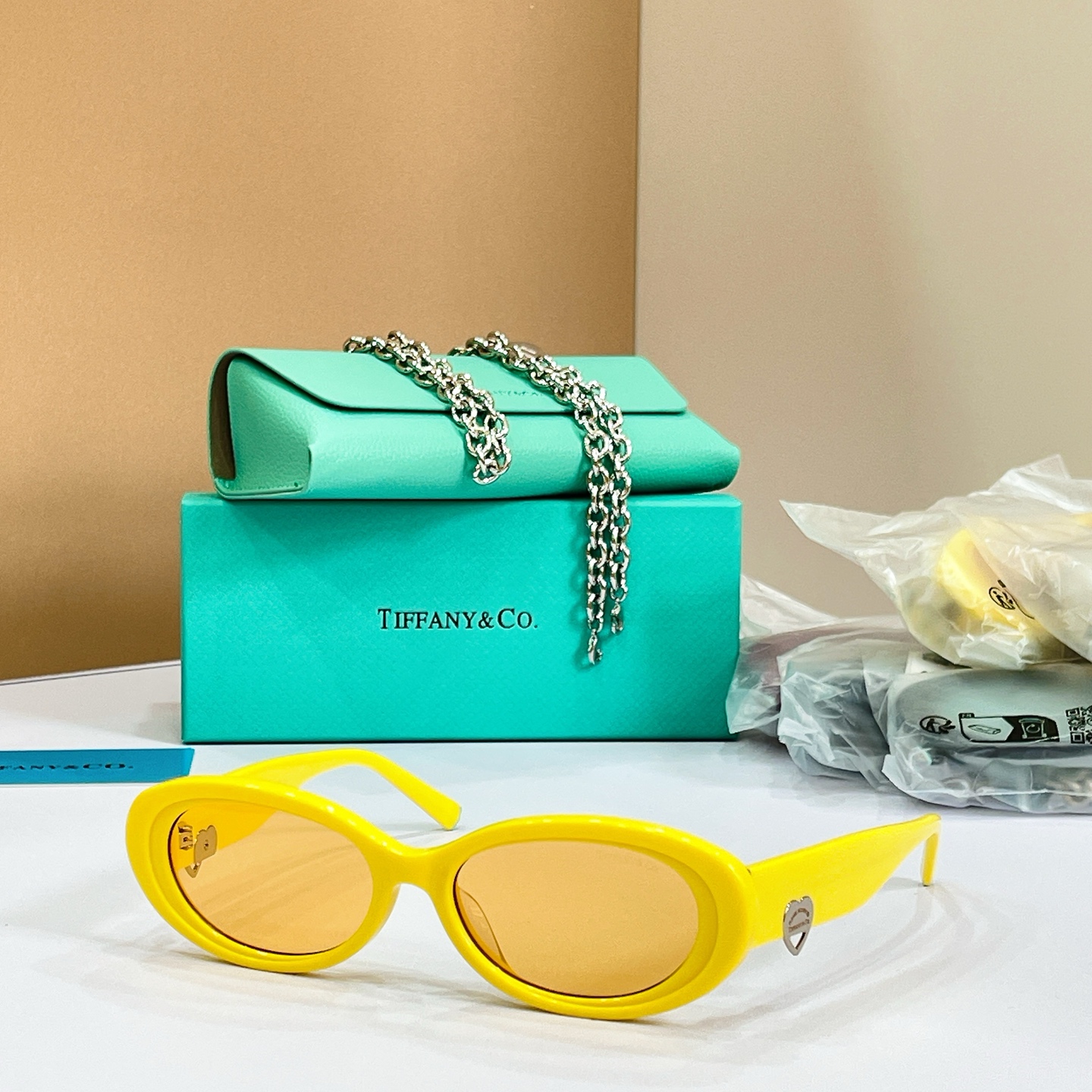 TIFFANY&Co.✨✨✨MODEL：TF4221 ✨✨✨ SIZE：54口17-145✨✨✨配送链子