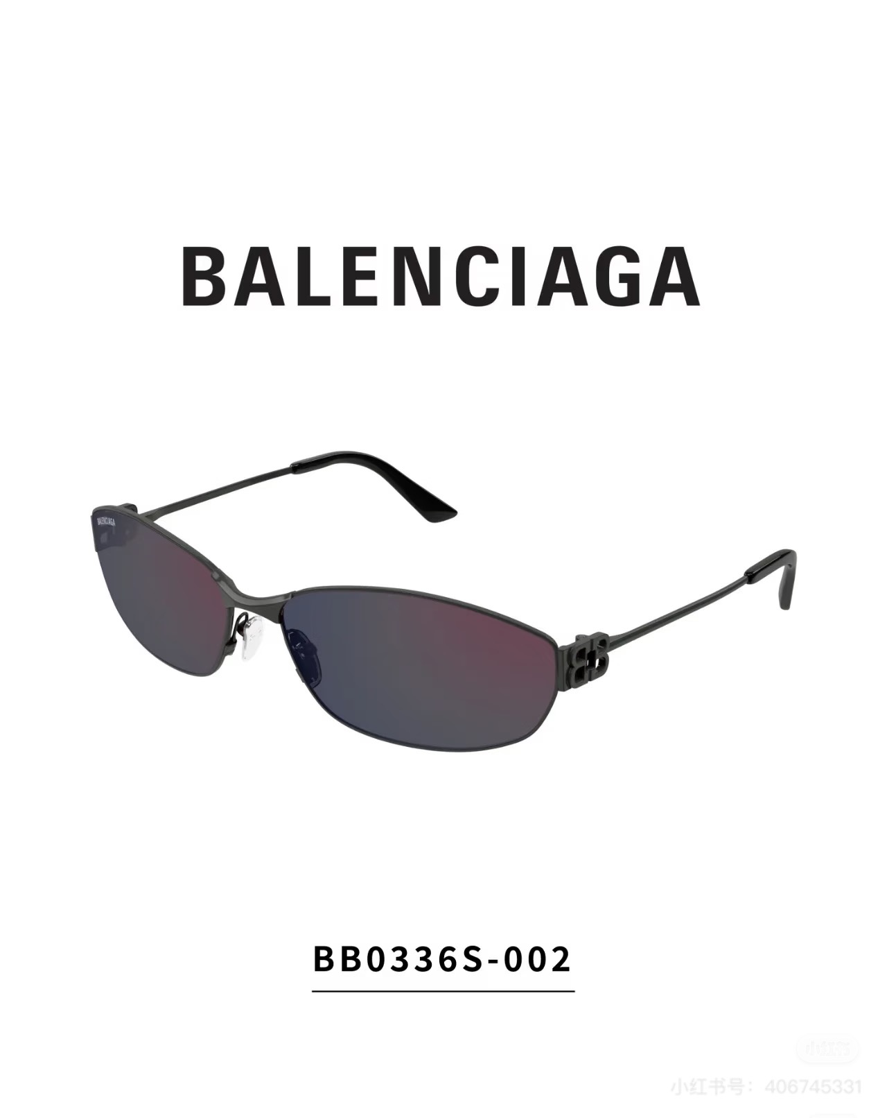 BALENCIAG*巴黎*世家⚜️⚜️⚜️MODEL：BB0336S⚜️⚜️⚜️SIZE：65口16-1