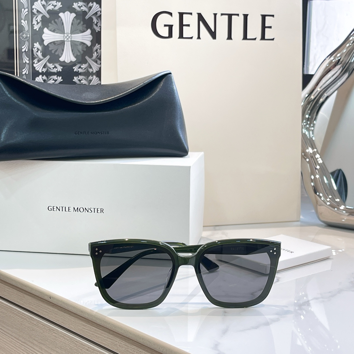 GENTLE MONSTER PALETTE Acetate Square Sunglasses