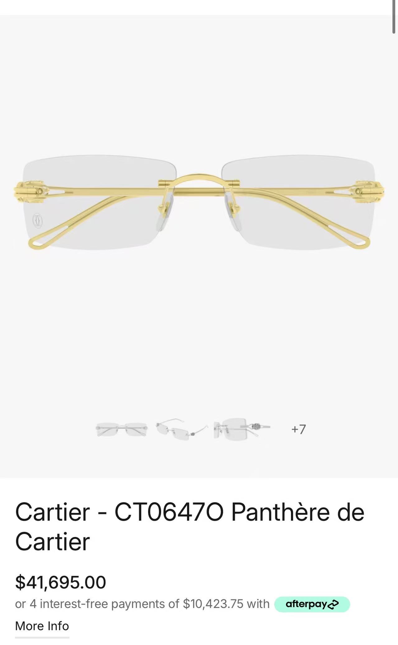 Cartie*✨✨✨MODEL：CT0647S ✨✨✨SIZE：57口16-140✨✨✨