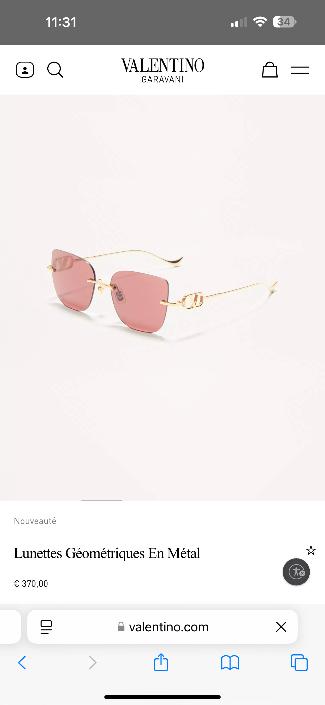 VALENTINO✨✨✨MODEL：VLS-189✨✨✨SIZE：60口18-145✨ ✨