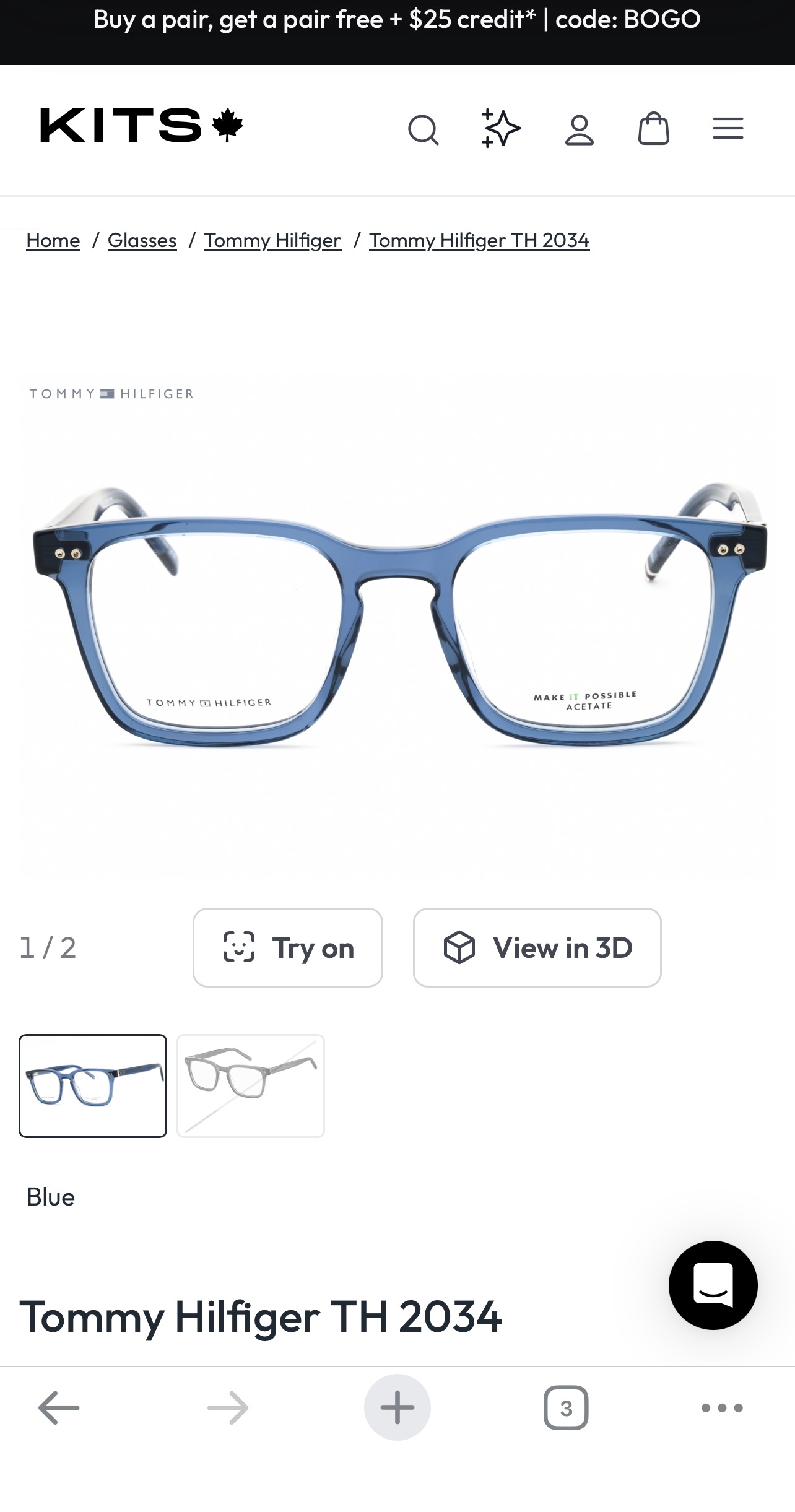 TOMMY  HILFIGE*✨✨✨MODEL：TH 2034✨✨✨SIZE：52口20-145✨✨✨