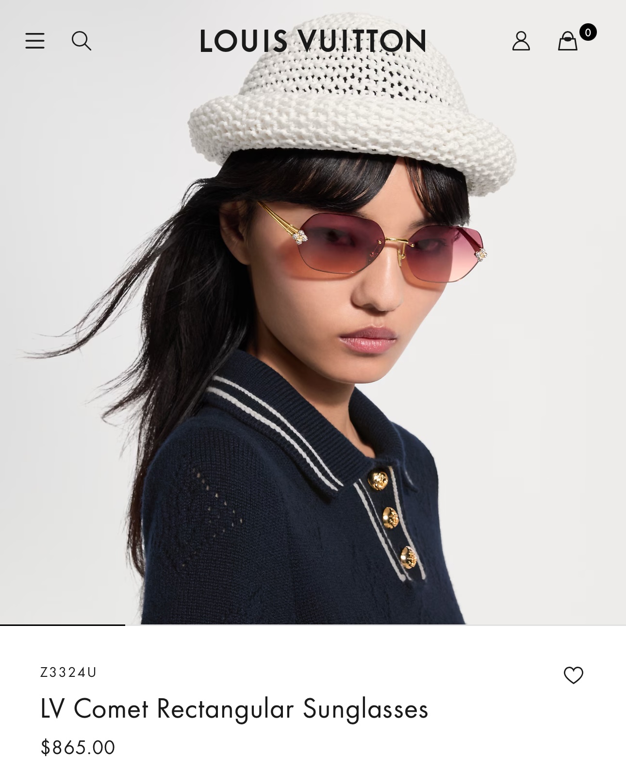 LOUIS VUITTO*✨✨✨MODEL：Z3324U✨✨✨ SIZE：62口17-140✨✨✨