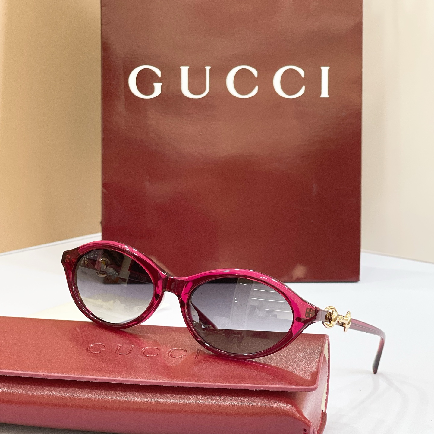 GUCC*✨✨MODEL：GG2215S✨✨✨ SIZE：54口18-145✨✨ ✨
