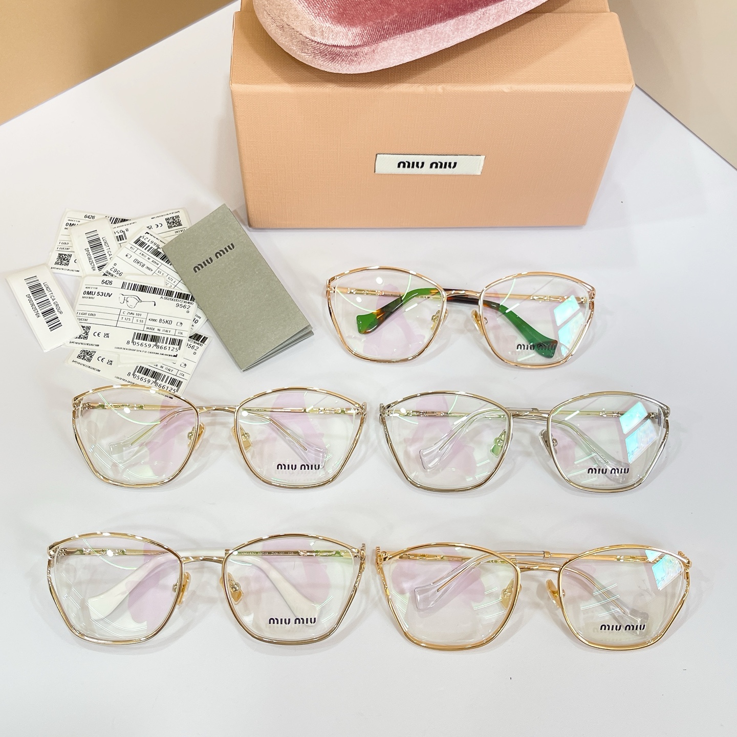 MIU M*🎀🎀🎀MODEL: VMU 53U 🎀🎀🎀SIZE：55口19-125🎀🎀🎀