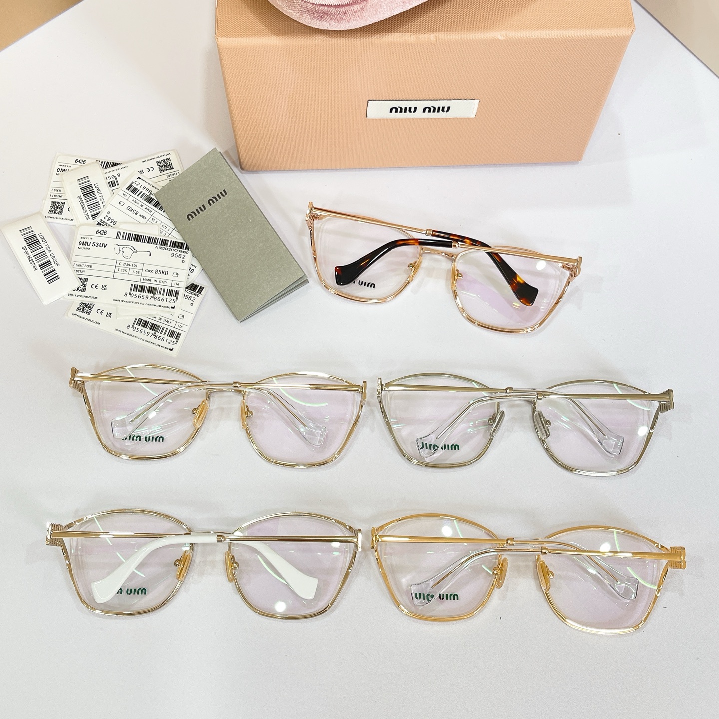 MIU M*🎀🎀🎀MODEL: VMU 53U 🎀🎀🎀SIZE：55口19-125🎀🎀🎀
