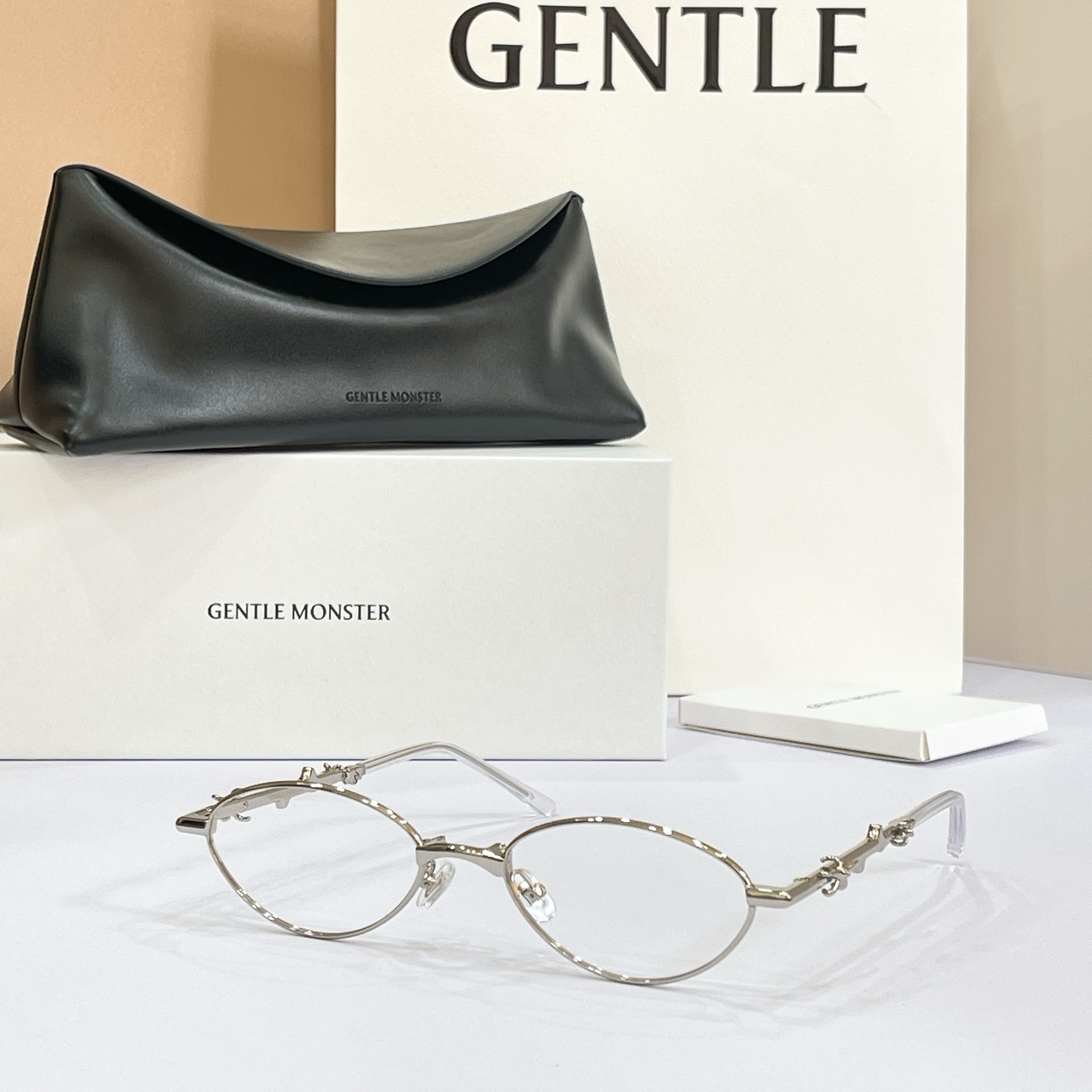 GENTLE MONSTER Aden Lunettes de vue métalliques ovales