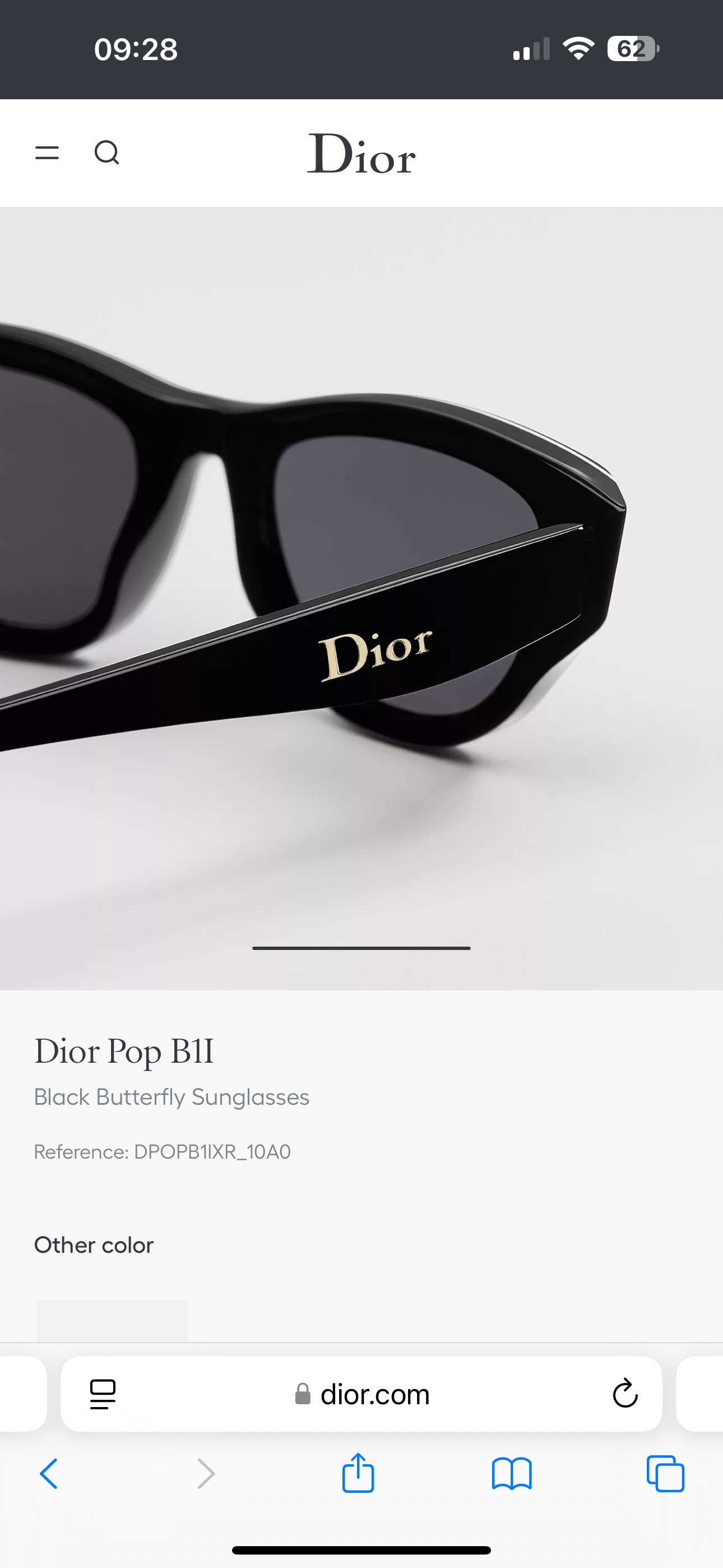DIO*🌟🌟🌟MODEL：Dior PoP B1I 🌟🌟🌟SIZE：52口20-140🌟🌟