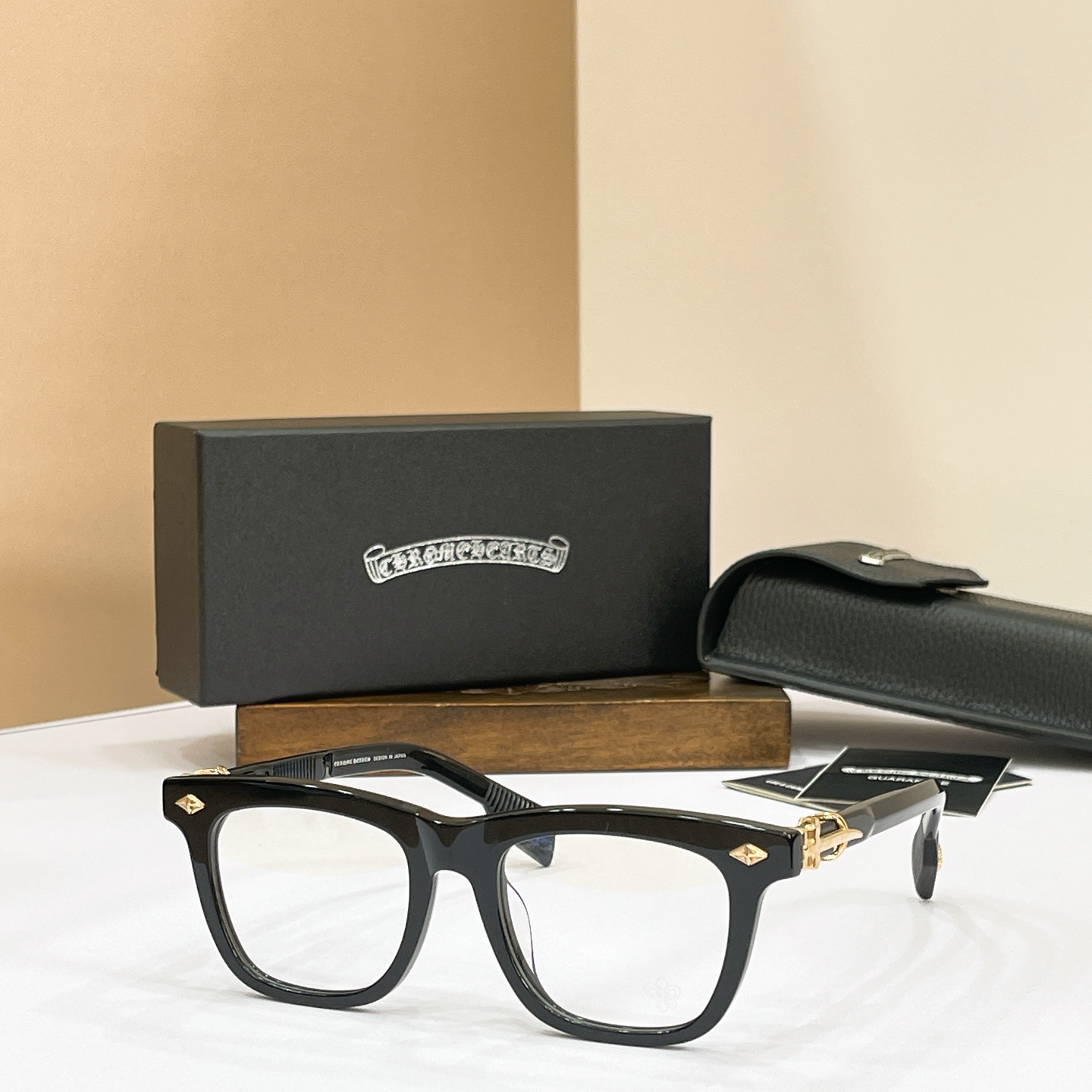 Chrome Hearts Acetate Square Optical Glasses