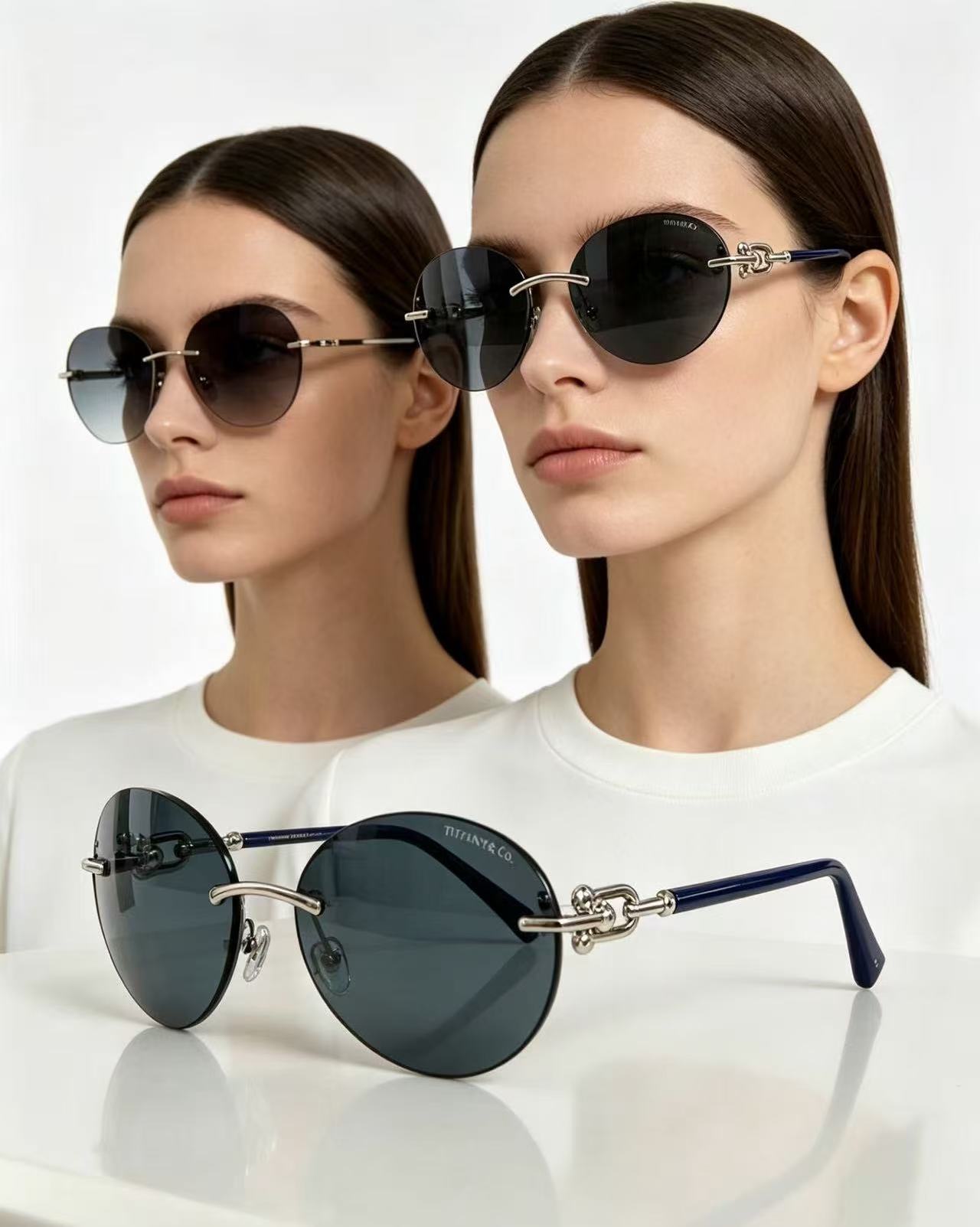 TIFFANY&Co.✨✨✨MODEL：TF3104D✨✨✨ SIZE：58口18-140✨✨✨