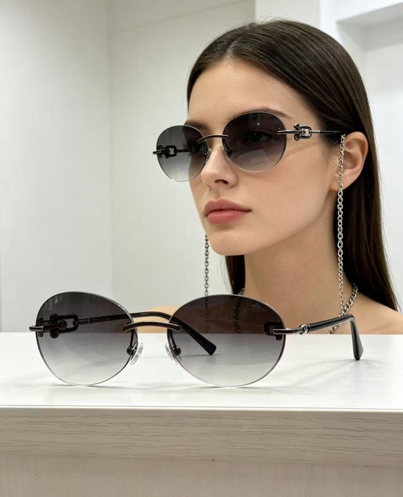 TIFFANY&Co.✨✨✨MODEL：TF3104D✨✨✨ SIZE：58口18-140✨✨✨