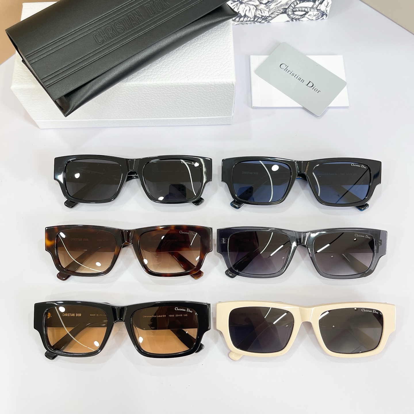 DIO*🌟🌟🌟christian Dior Label S1I🌟🌟🌟SIZE：55口19-145🌟🌟