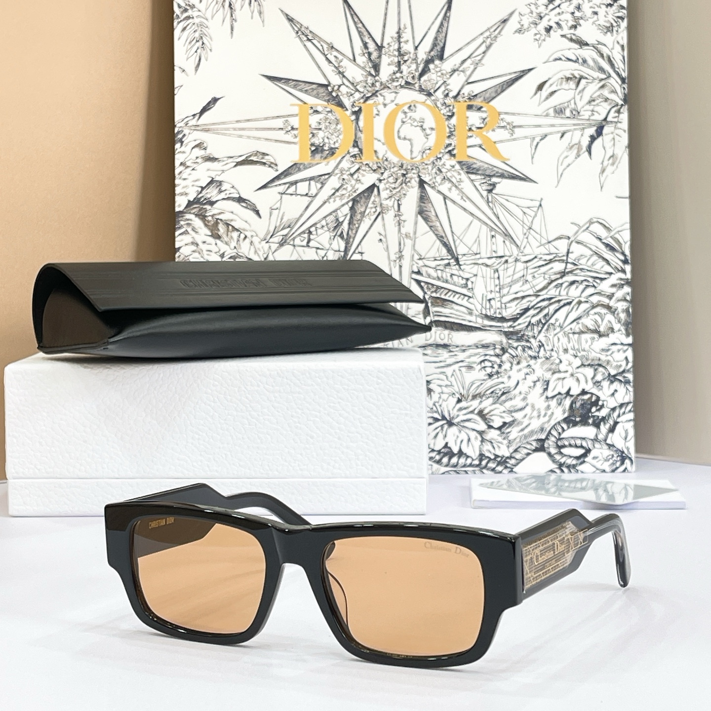 DIO*🌟🌟🌟christian Dior Label S1I🌟🌟🌟SIZE：55口19-145🌟🌟