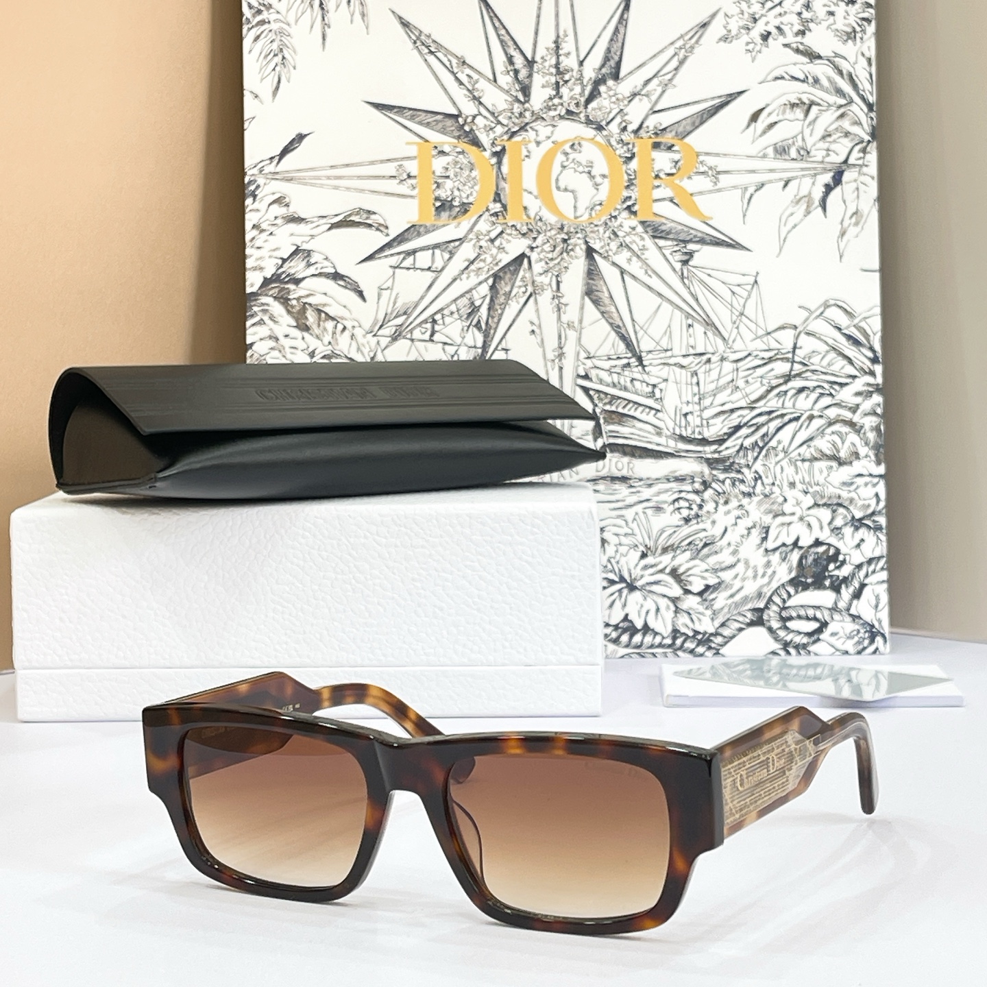 DIO*🌟🌟🌟christian Dior Label S1I🌟🌟🌟SIZE：55口19-145🌟🌟