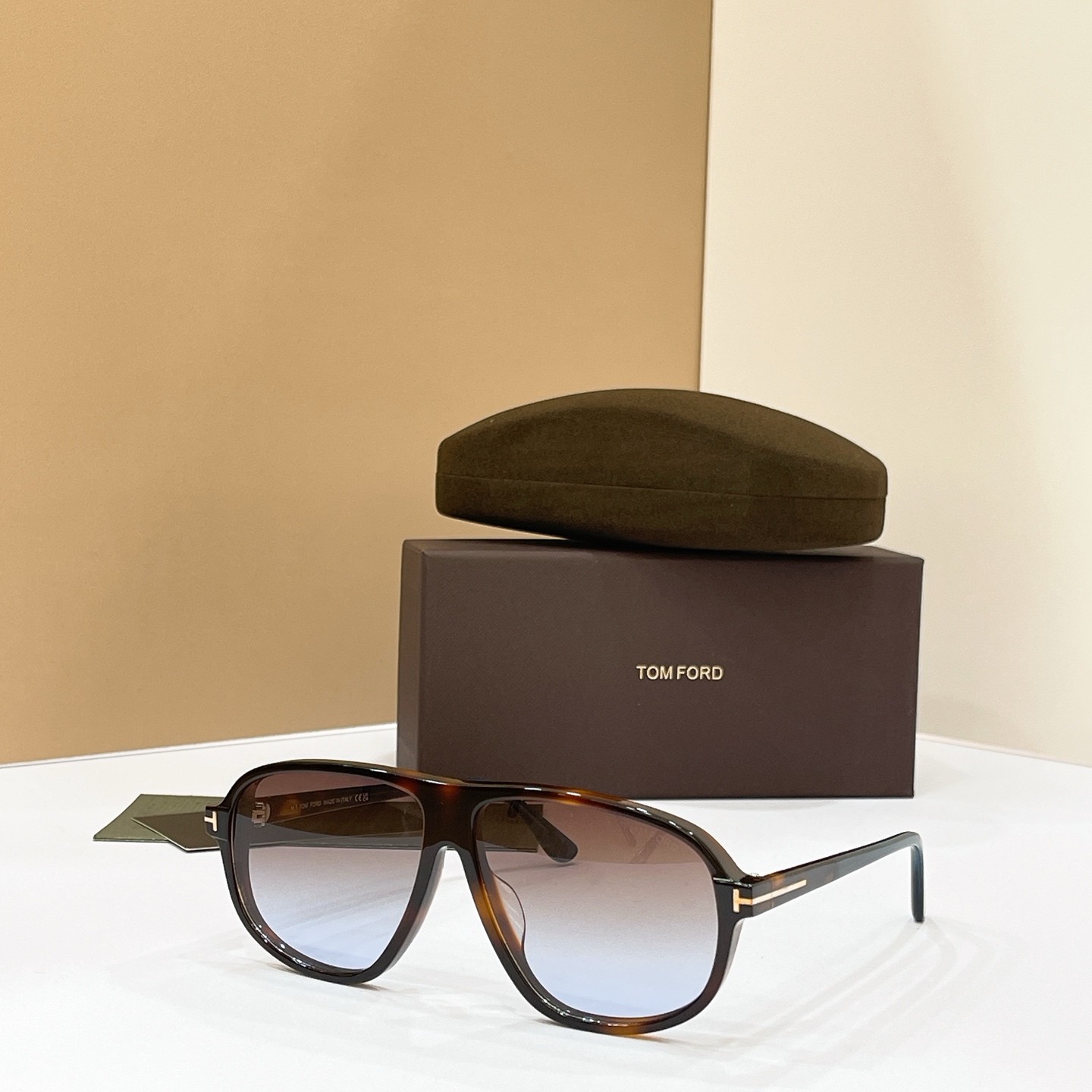 TOM FORD Sunglasses Acetate Aviator FT1208
