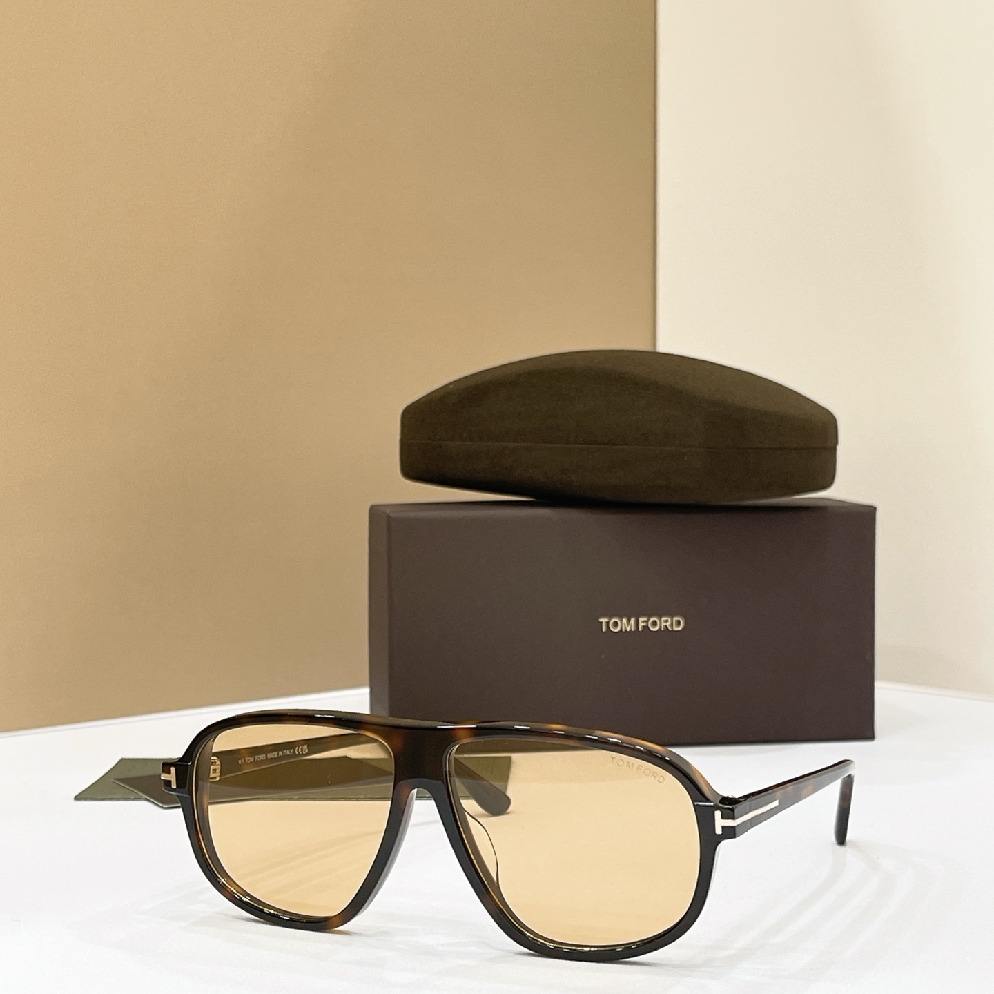 TOM FORD Sunglasses Acetate Aviator FT1208