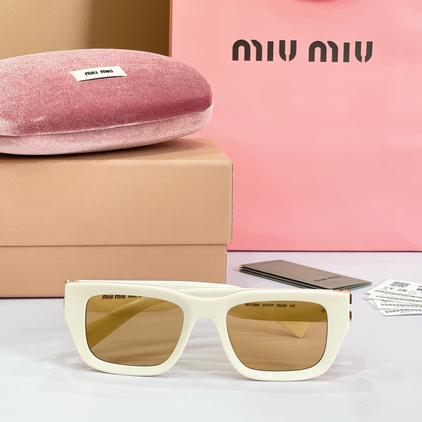 MIU MI*🎀🎀🎀 MODEL: MU C04S🎀🎀🎀SIZE：53口20-140🎀🎀🎀