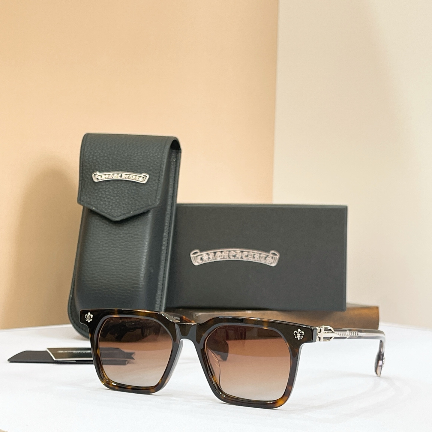 Chrome Hearts Sunglasses Acetate Square CH8266