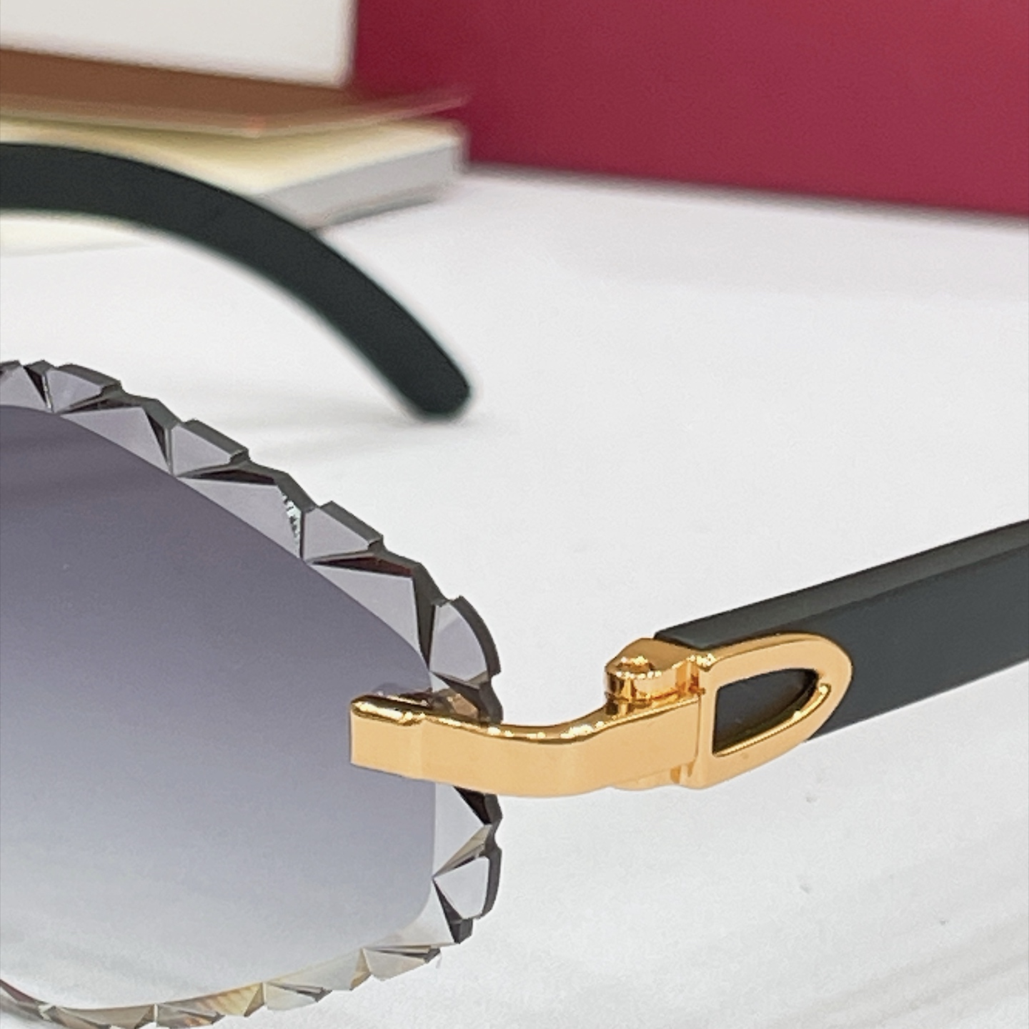 Cartier Rimless Oval Optical Glasses