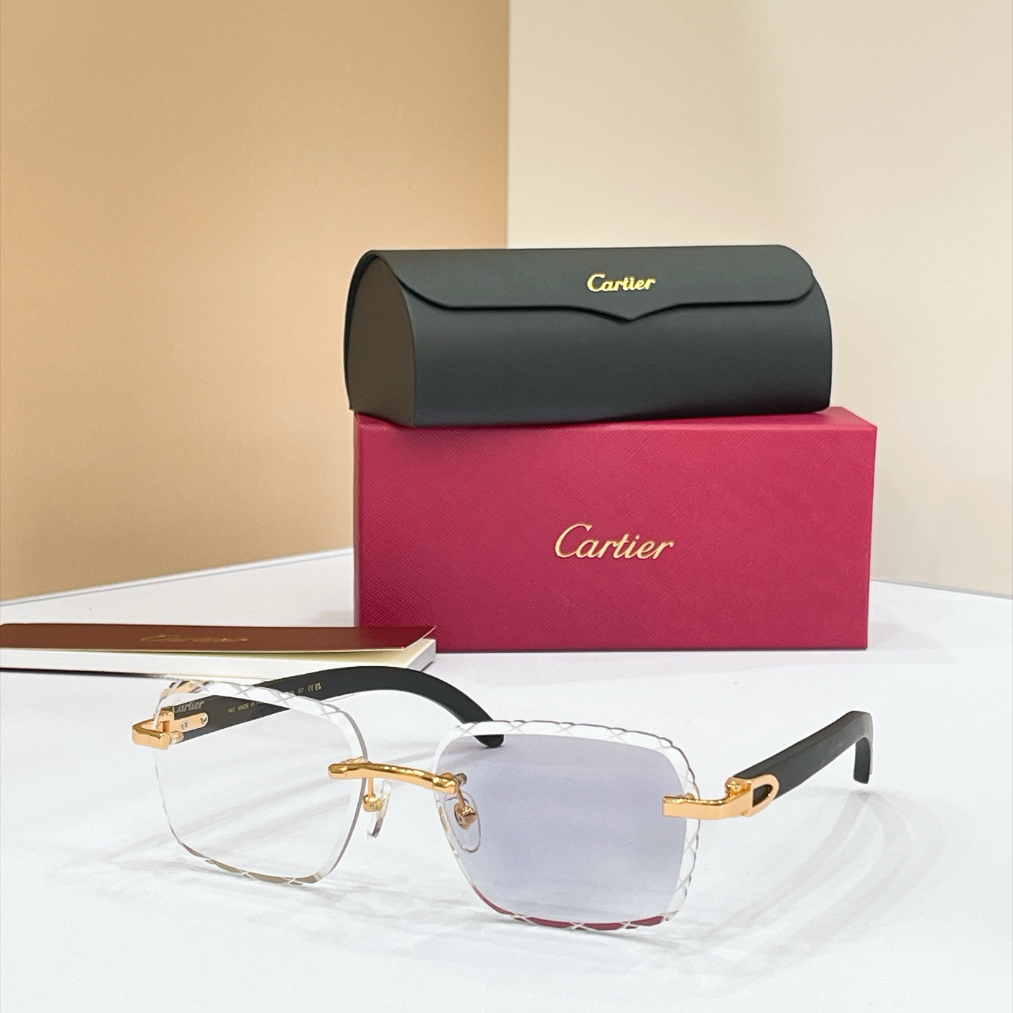 Cartier Rimless Optical Glasses