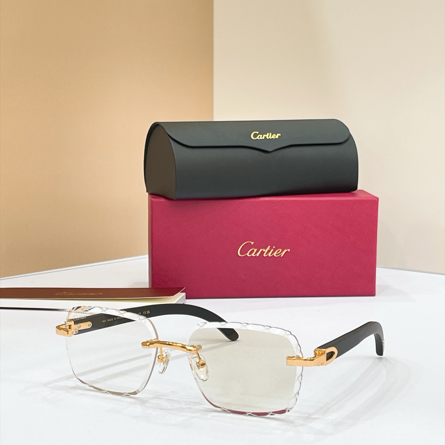 Cartier Rimless Optical Glasses