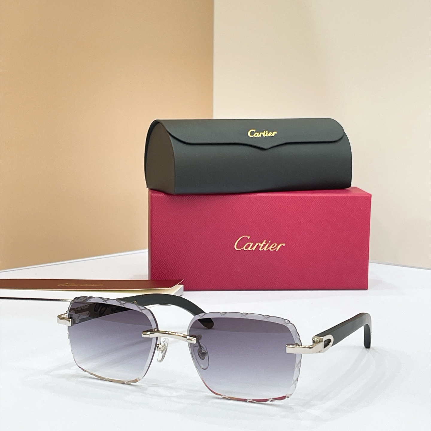 Cartier Rimless Optical Glasses