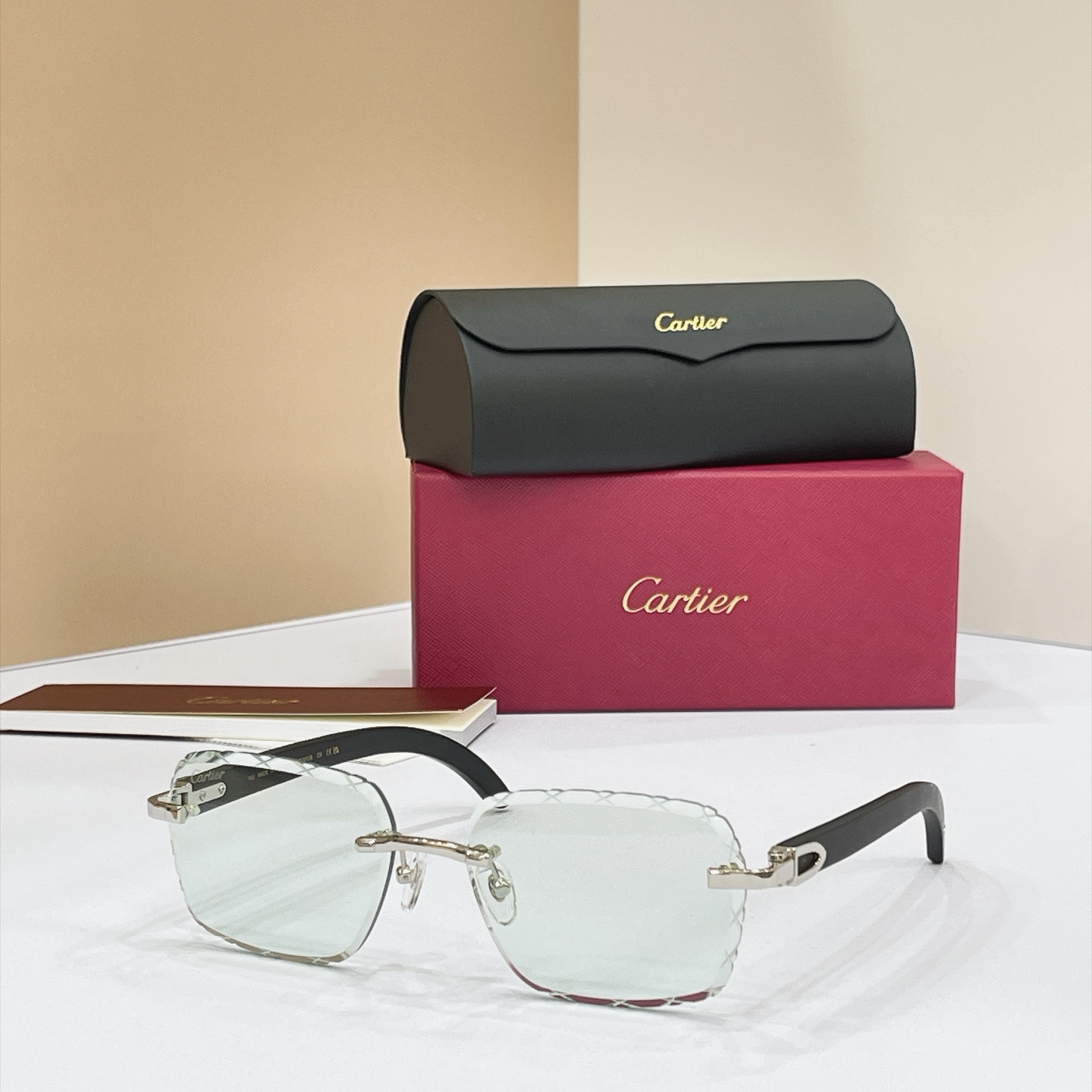 Cartier Rimless Optical Glasses
