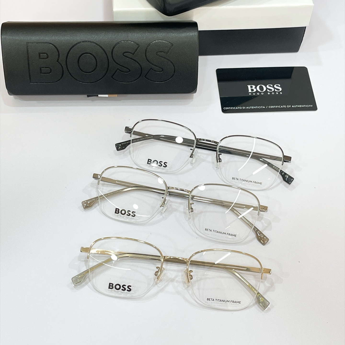 BOSS✨✨✨MODEL: Boss 1872✨✨✨SIZE：150✨✨✨钛～～原装货品～～
