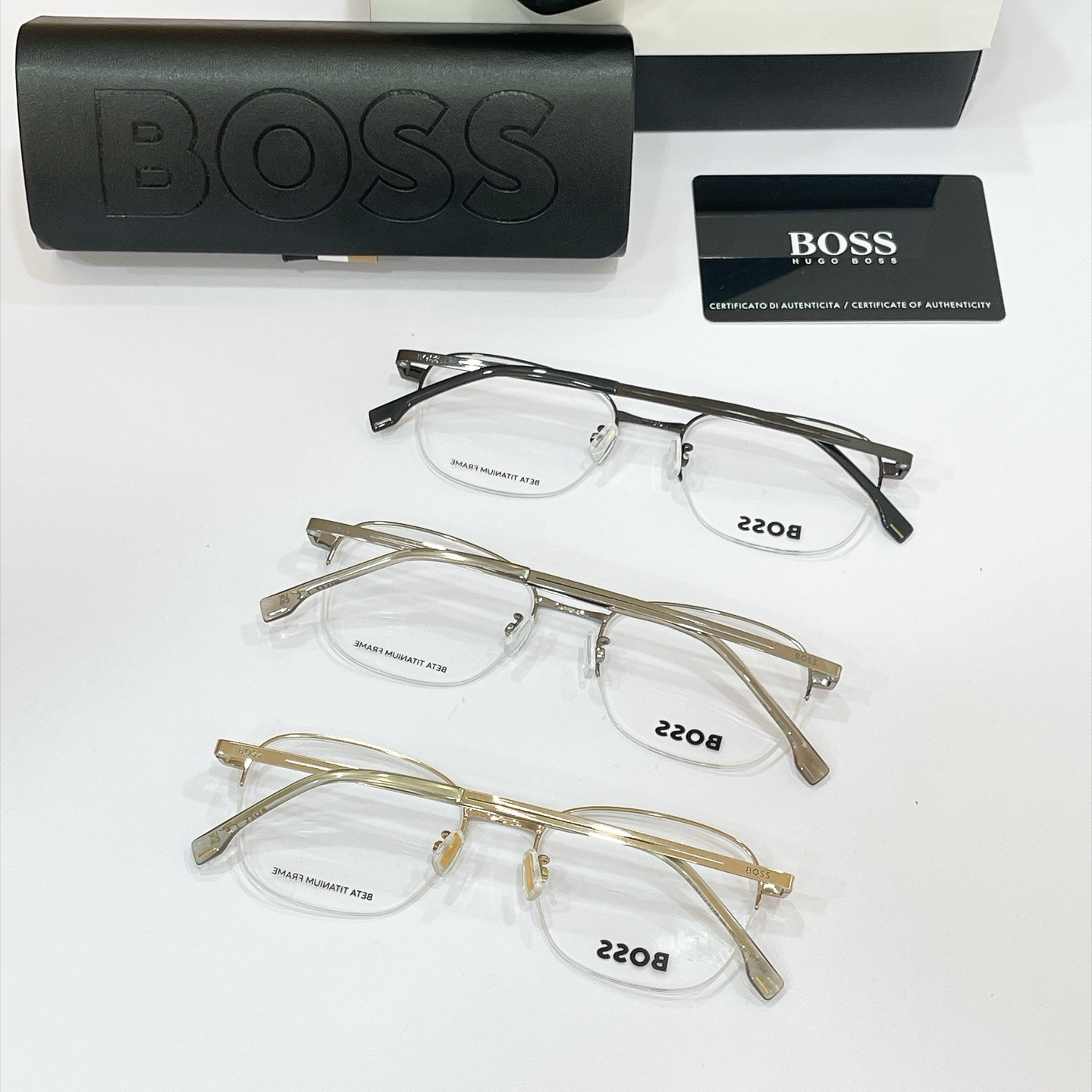 BOSS✨✨✨MODEL: Boss 1872✨✨✨SIZE：150✨✨✨钛～～原装货品～～