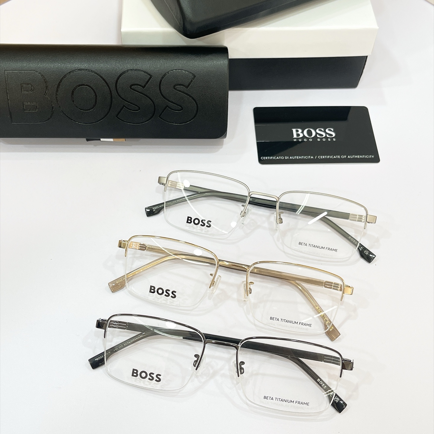 BOSS✨✨✨MODEL: Boss 1817✨✨✨SIZE：150✨✨✨钛～～原装货品～～