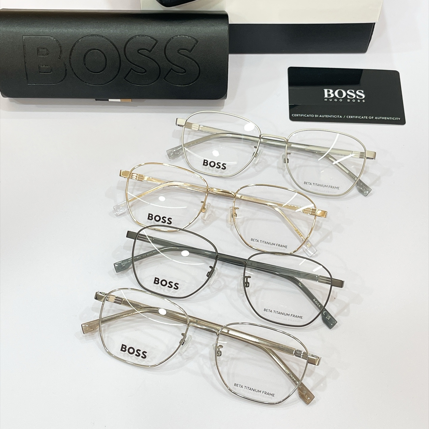 BOSS✨✨✨MODEL: Boss 1816✨✨✨SIZE：54口19-150✨✨✨钛～～原装货品～～