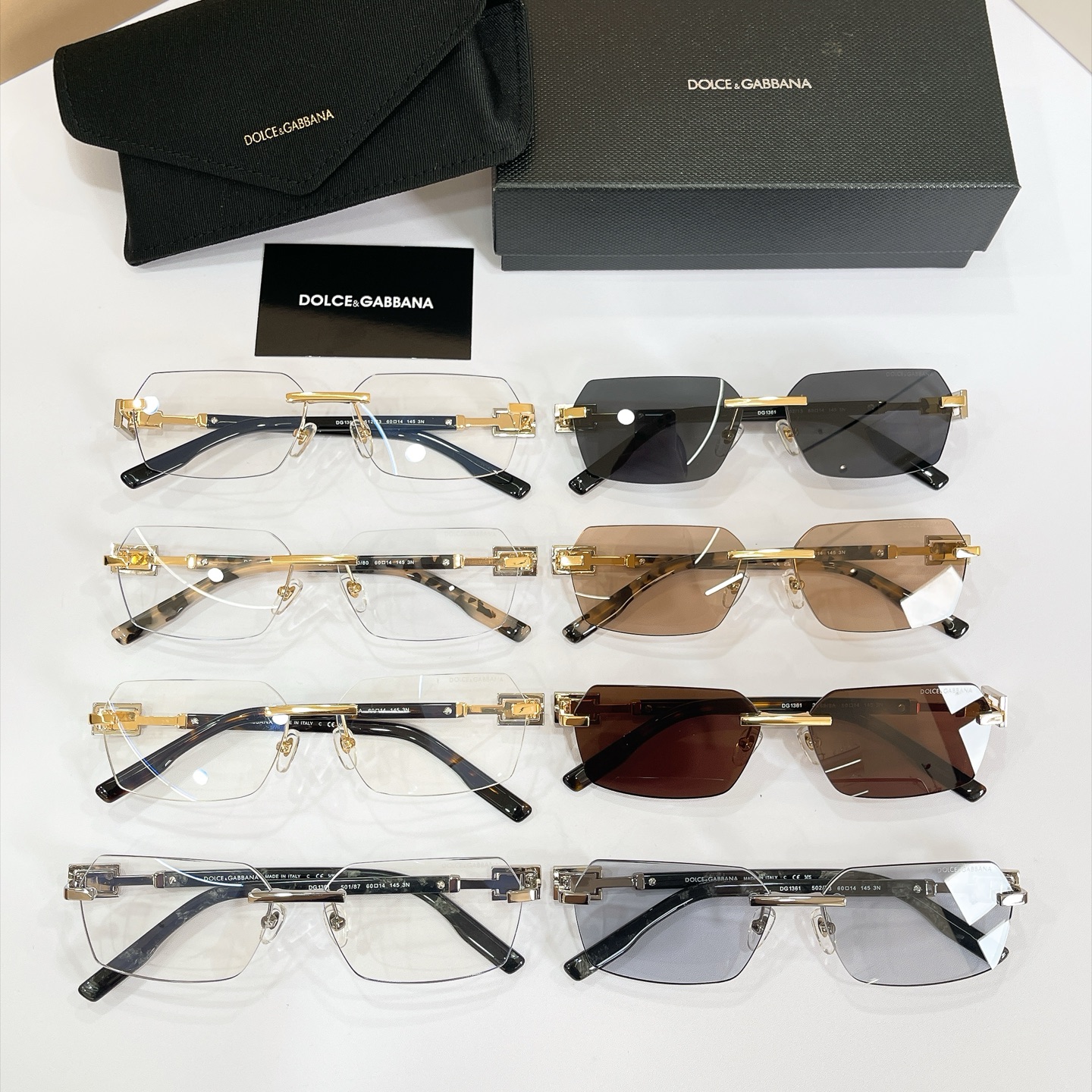 DOLCE & GABBAN*🌟🌟🌟MODEL：DG1361🌟🌟🌟SIZE：60口14-145🌟🌟🌟